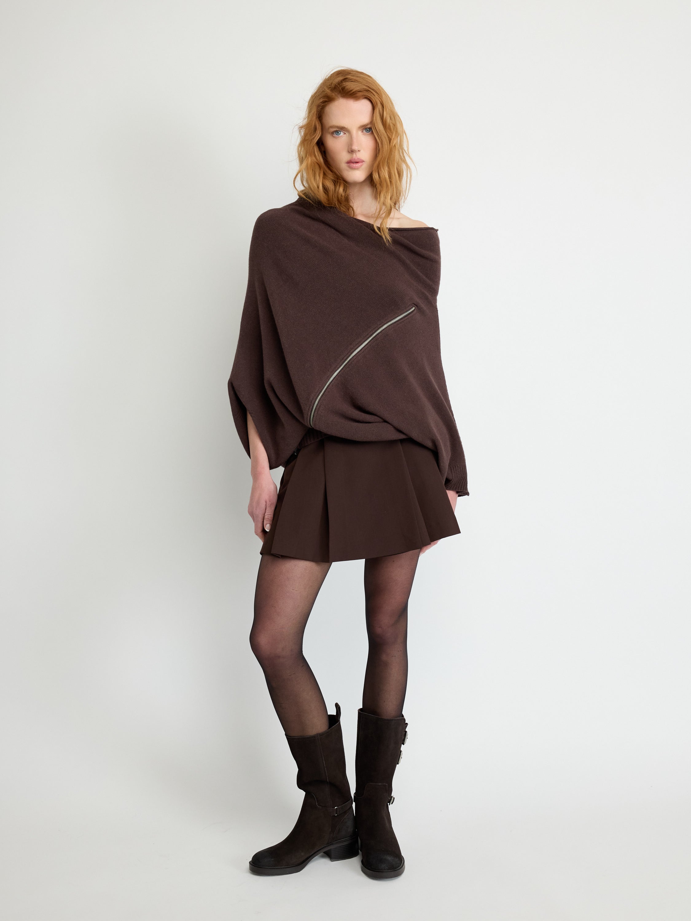 Asymmetrical Knit Sweater