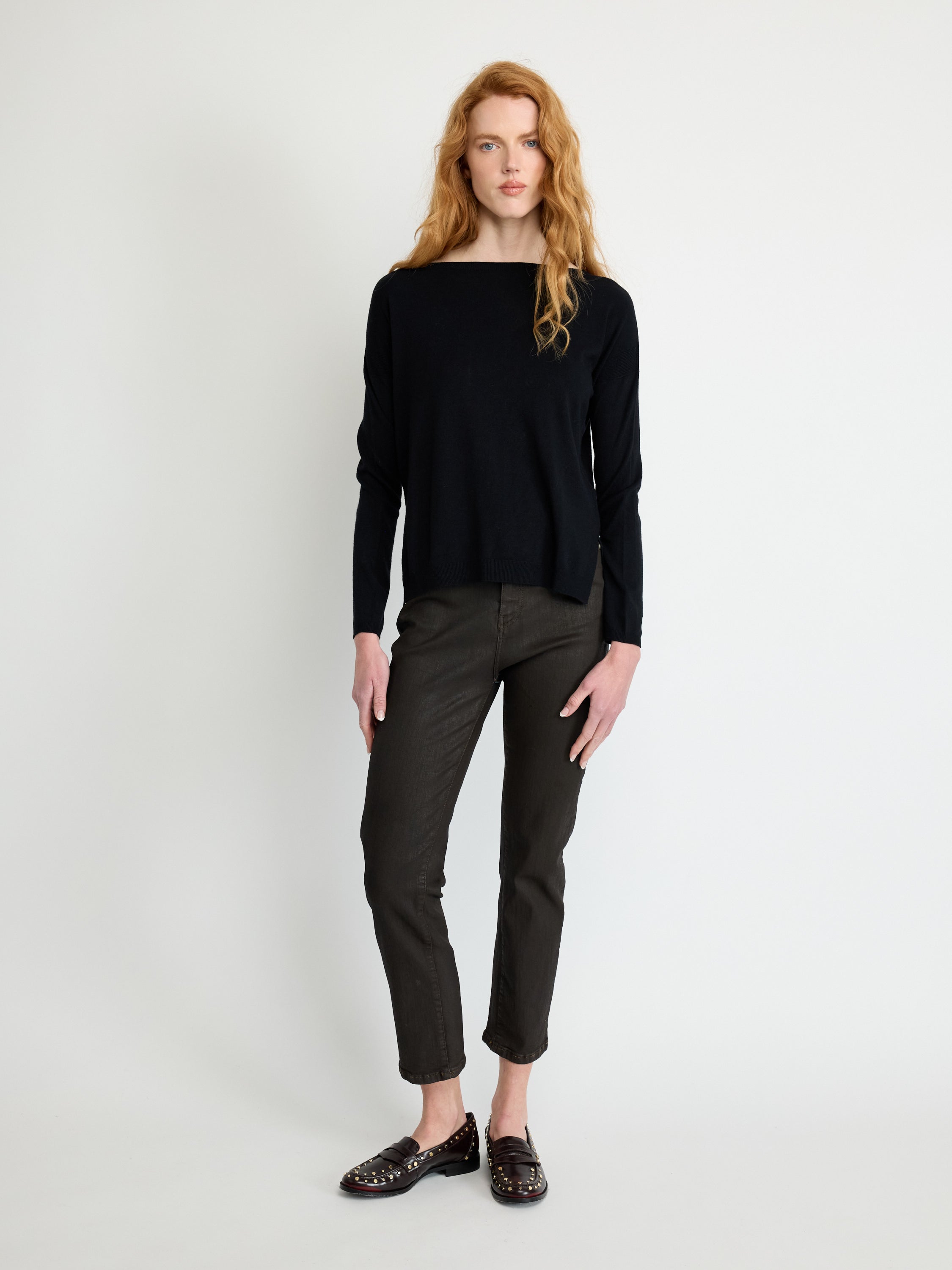 Lightweight Boatneck Sweater