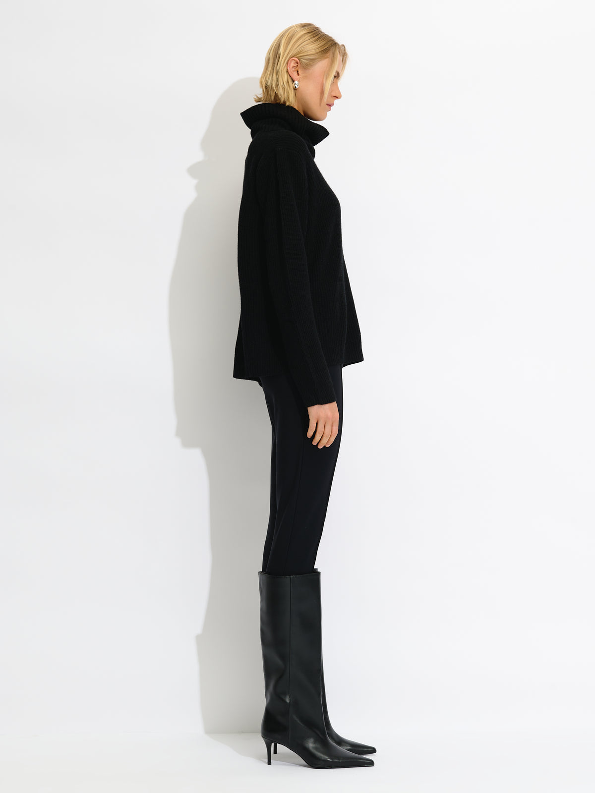 Asymmetrical Knit Sweater