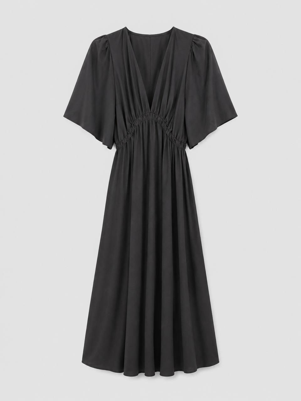 Flutter Sleeve Maxi Dress