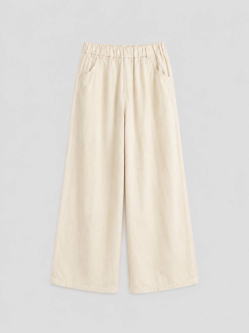 Relaxed Wide-Leg Pants