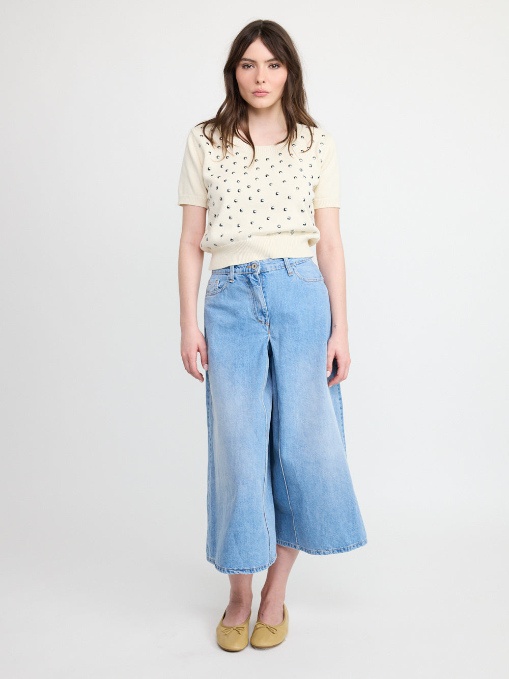 Pull fin beige