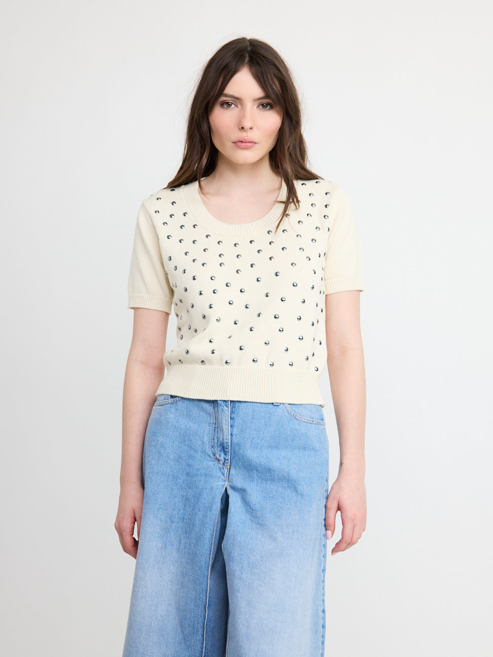 Pull fin beige