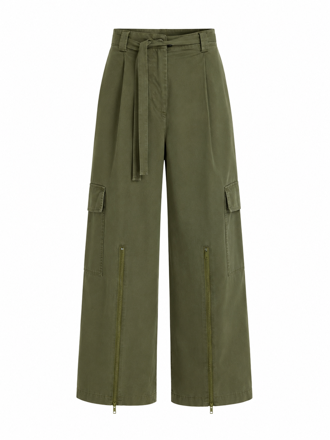 Cargo Wide-Leg Pants - Maska