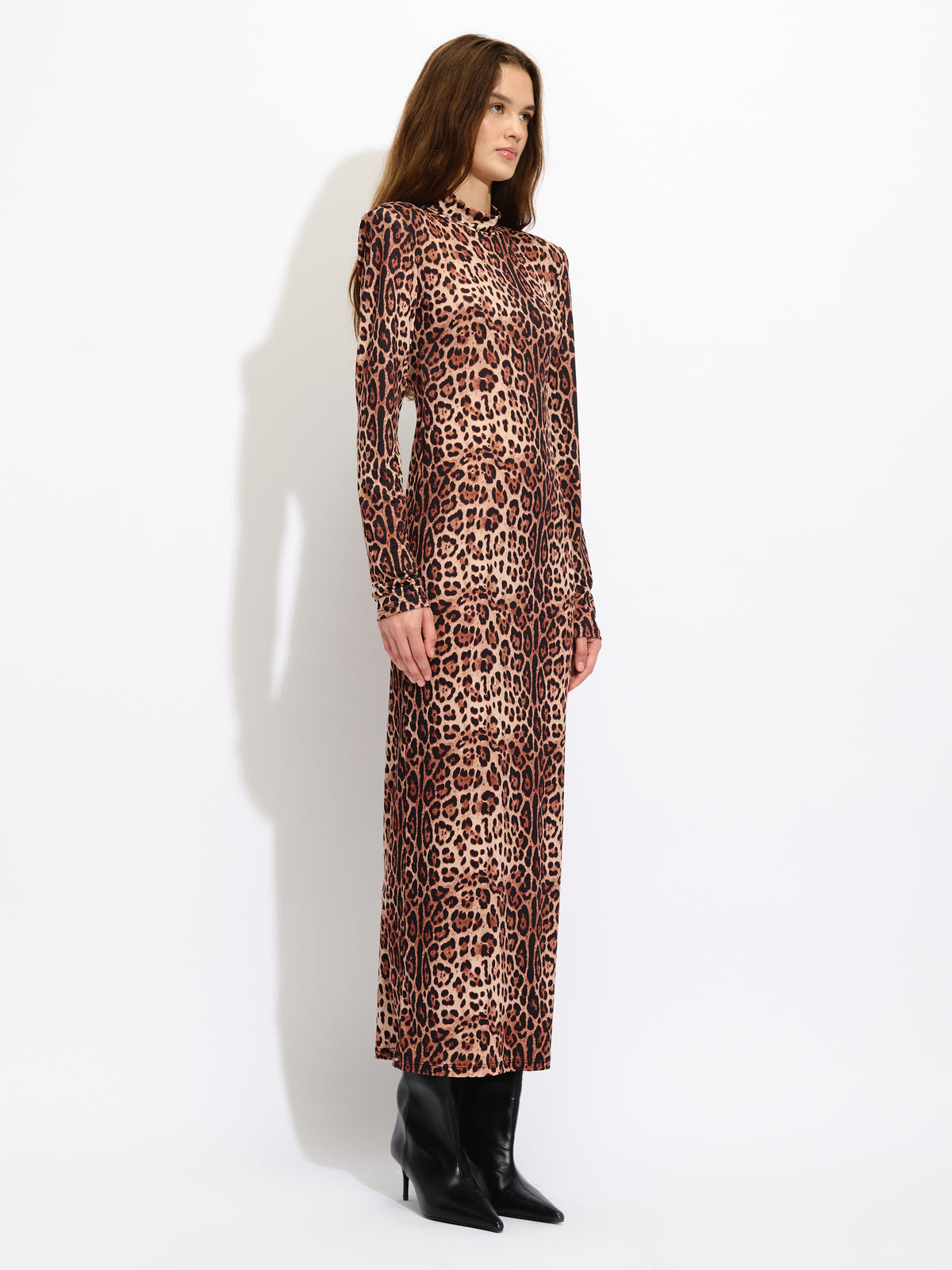 Maxi Leopard Dress