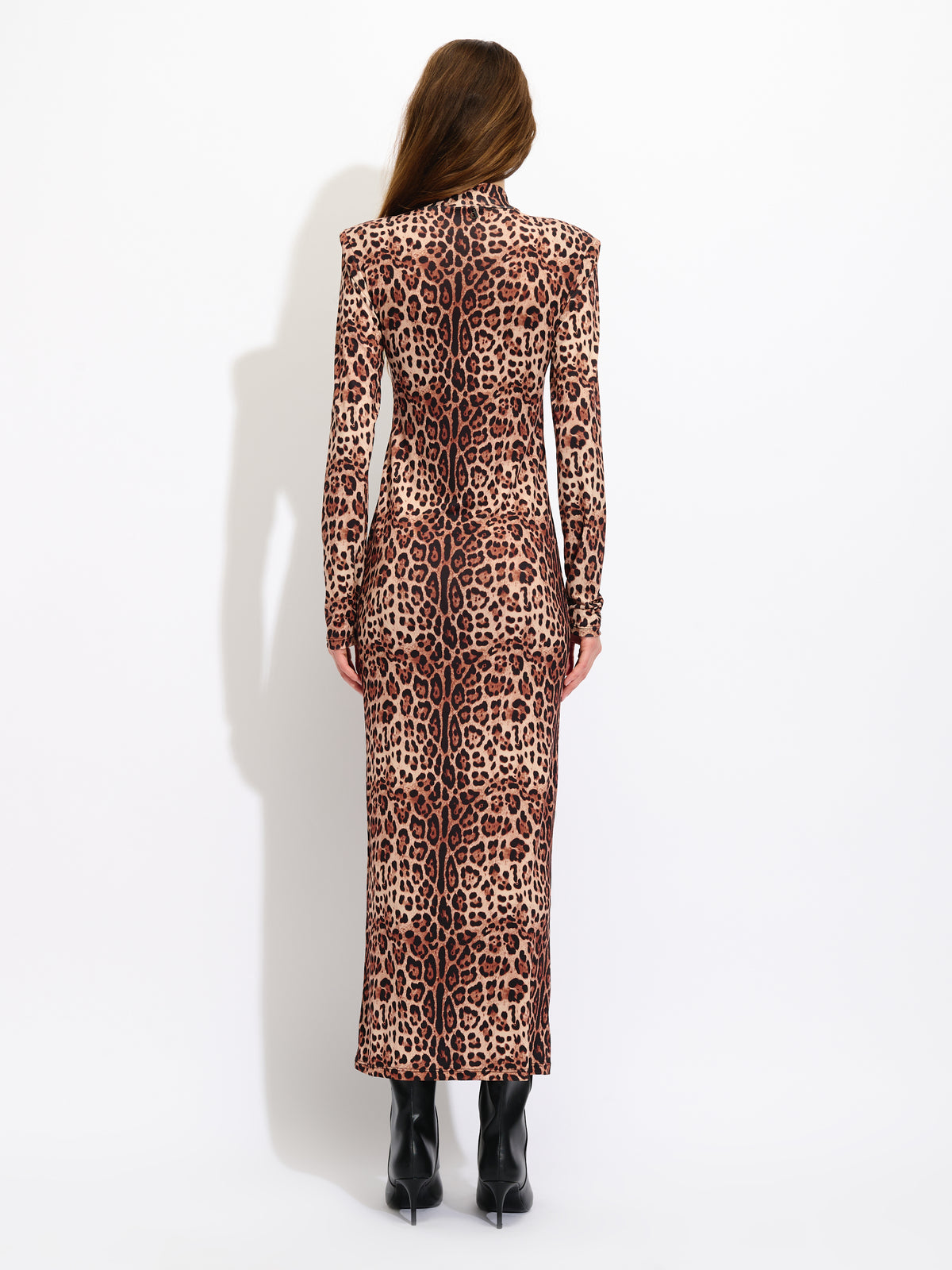 Maxi Leopard Dress