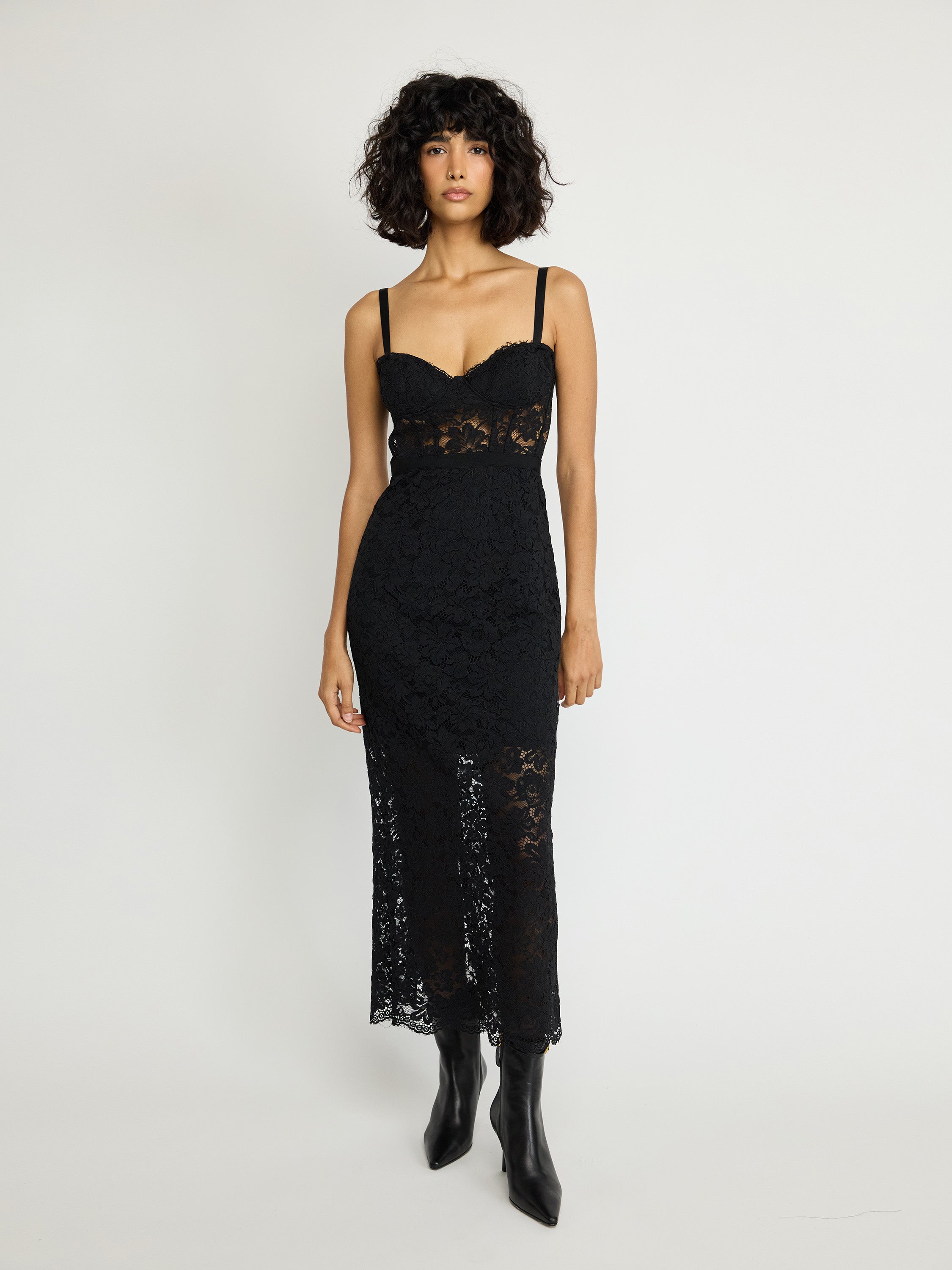 Lace Midi Dress