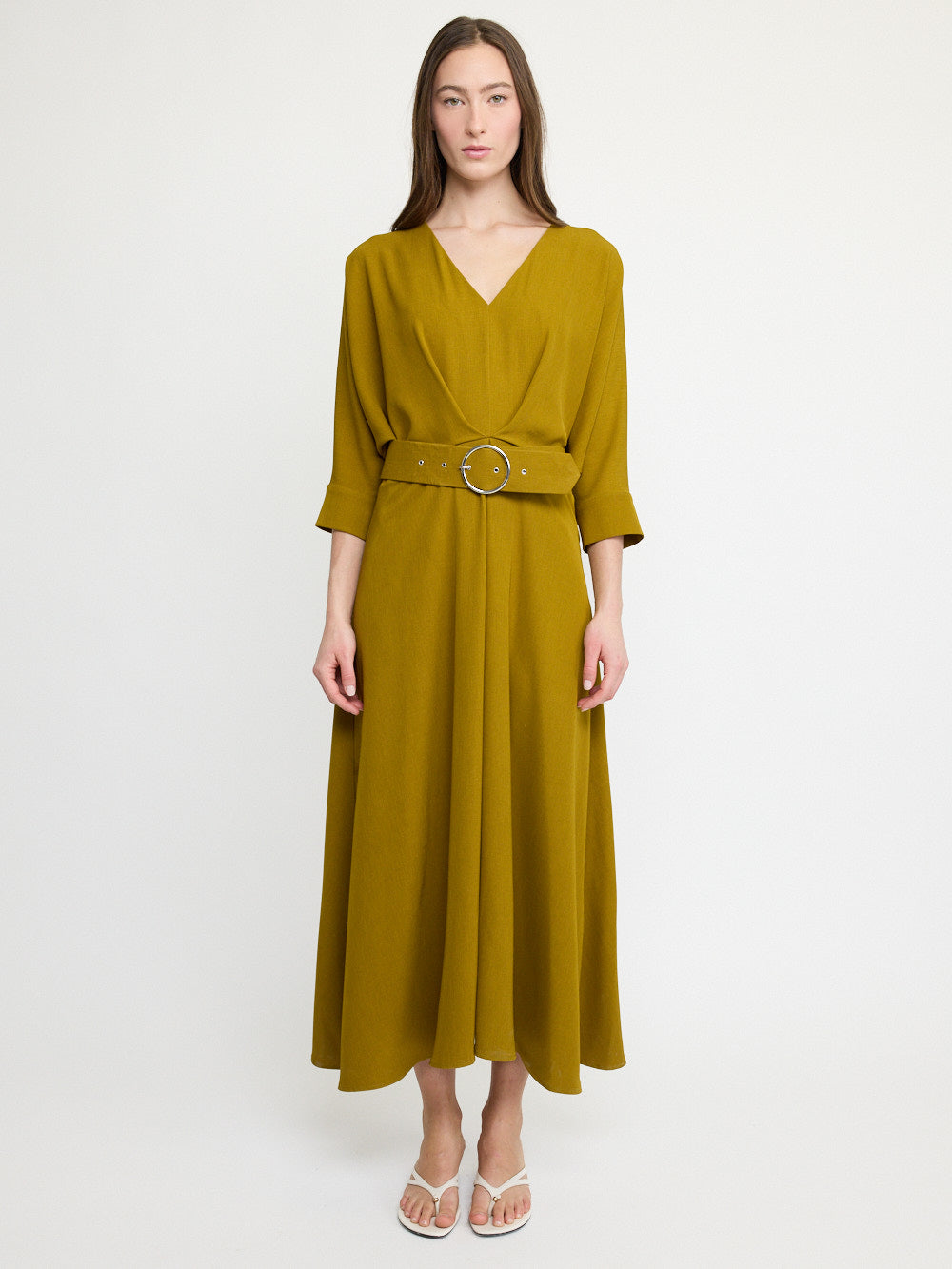 Robe drapée Muse