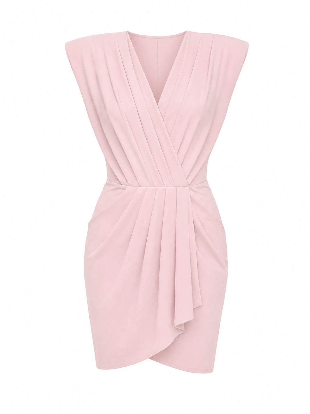 Mini-robe drapée