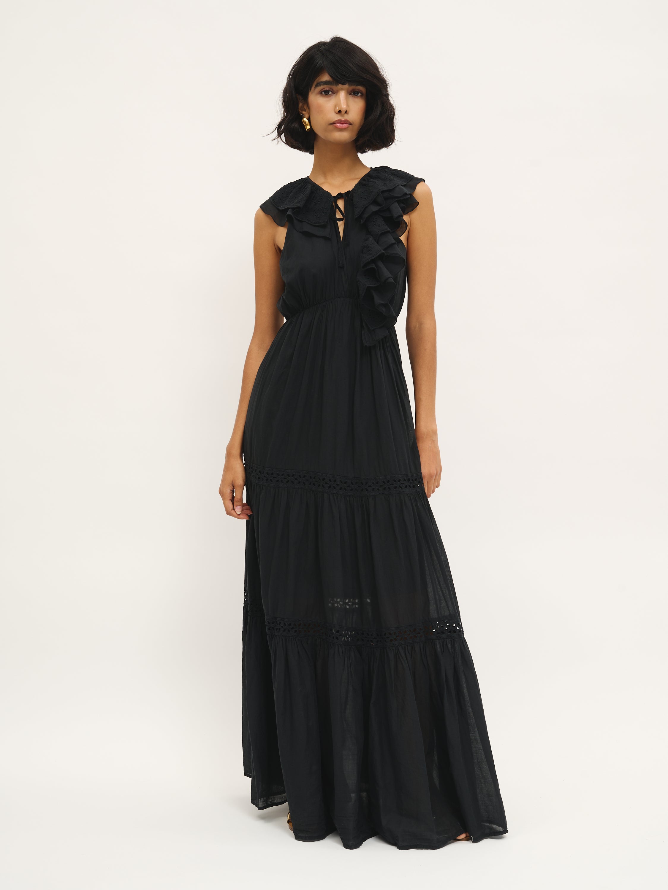 Ruffle Maxi Dress