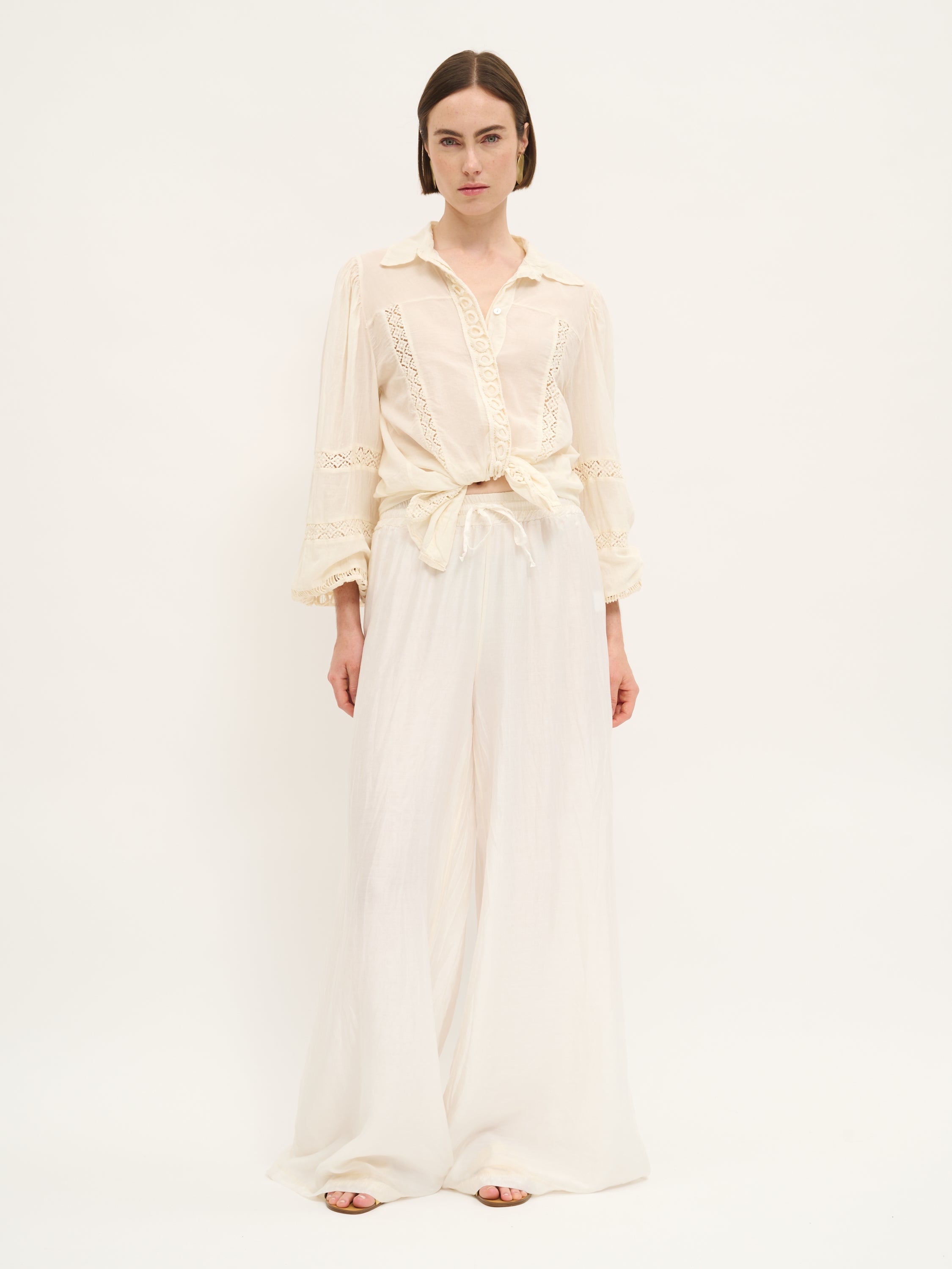 Lace Trim Shirt