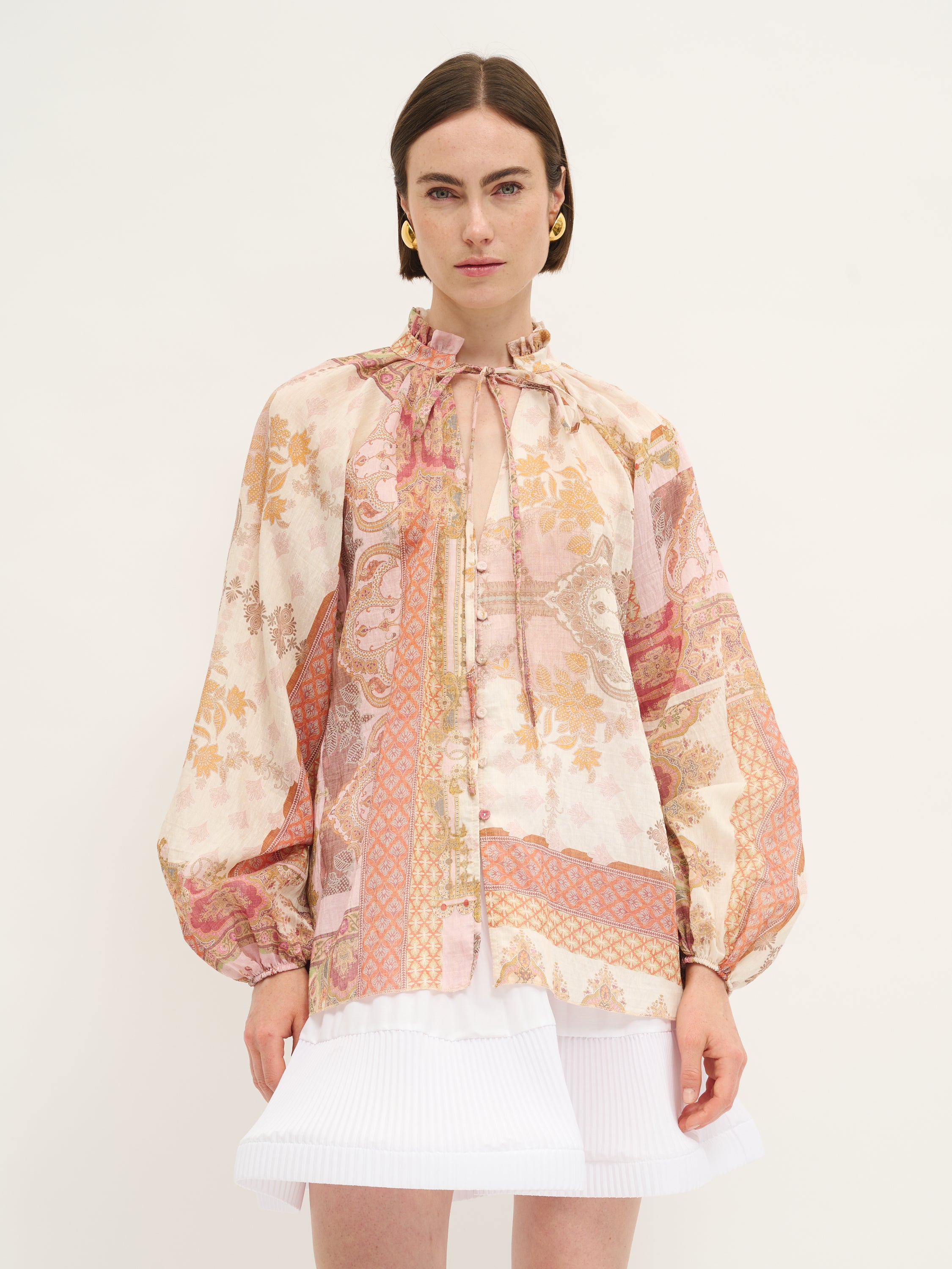 Bohemian Tapestry Blouse