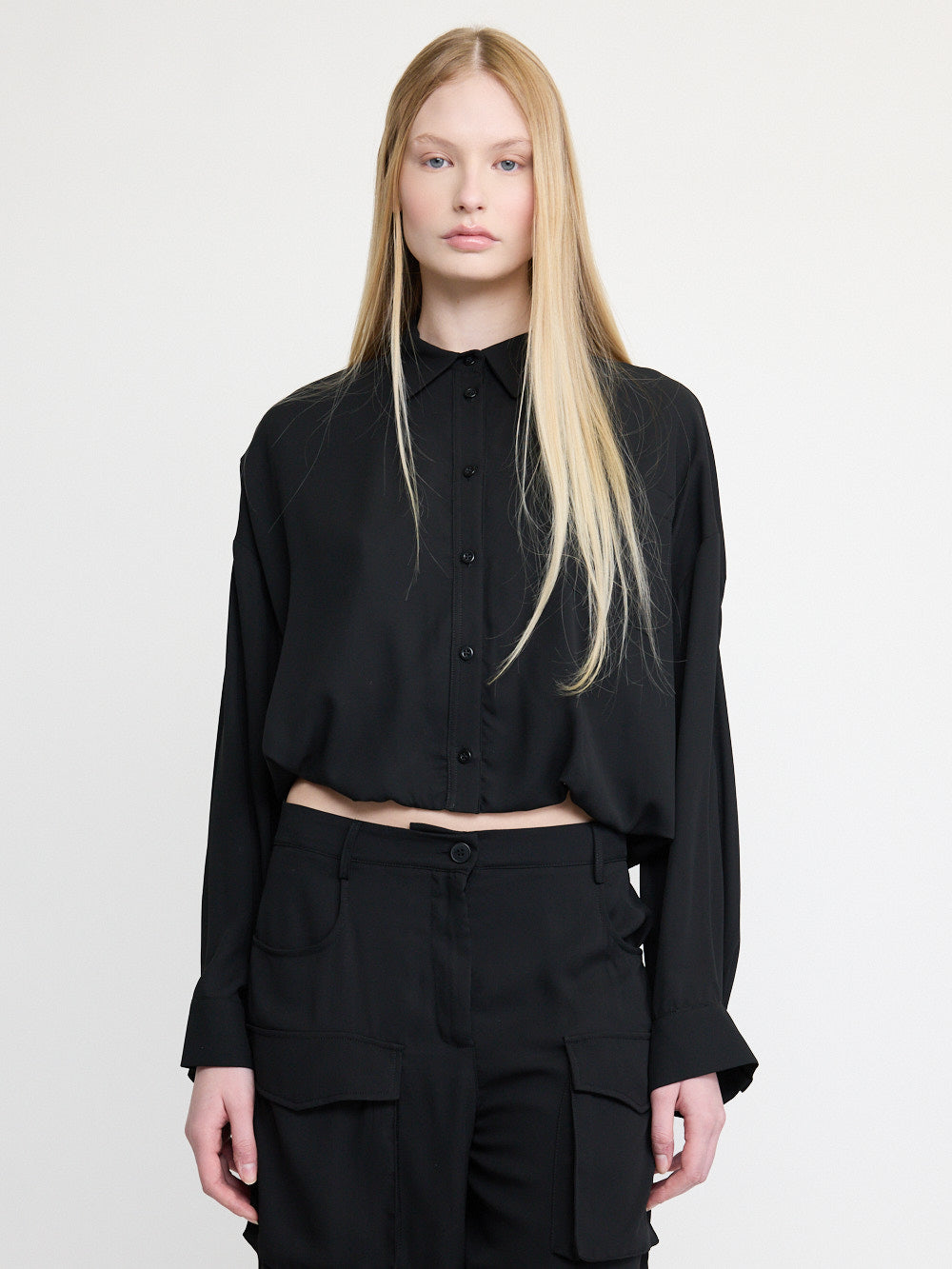 Chemise courte à col classique