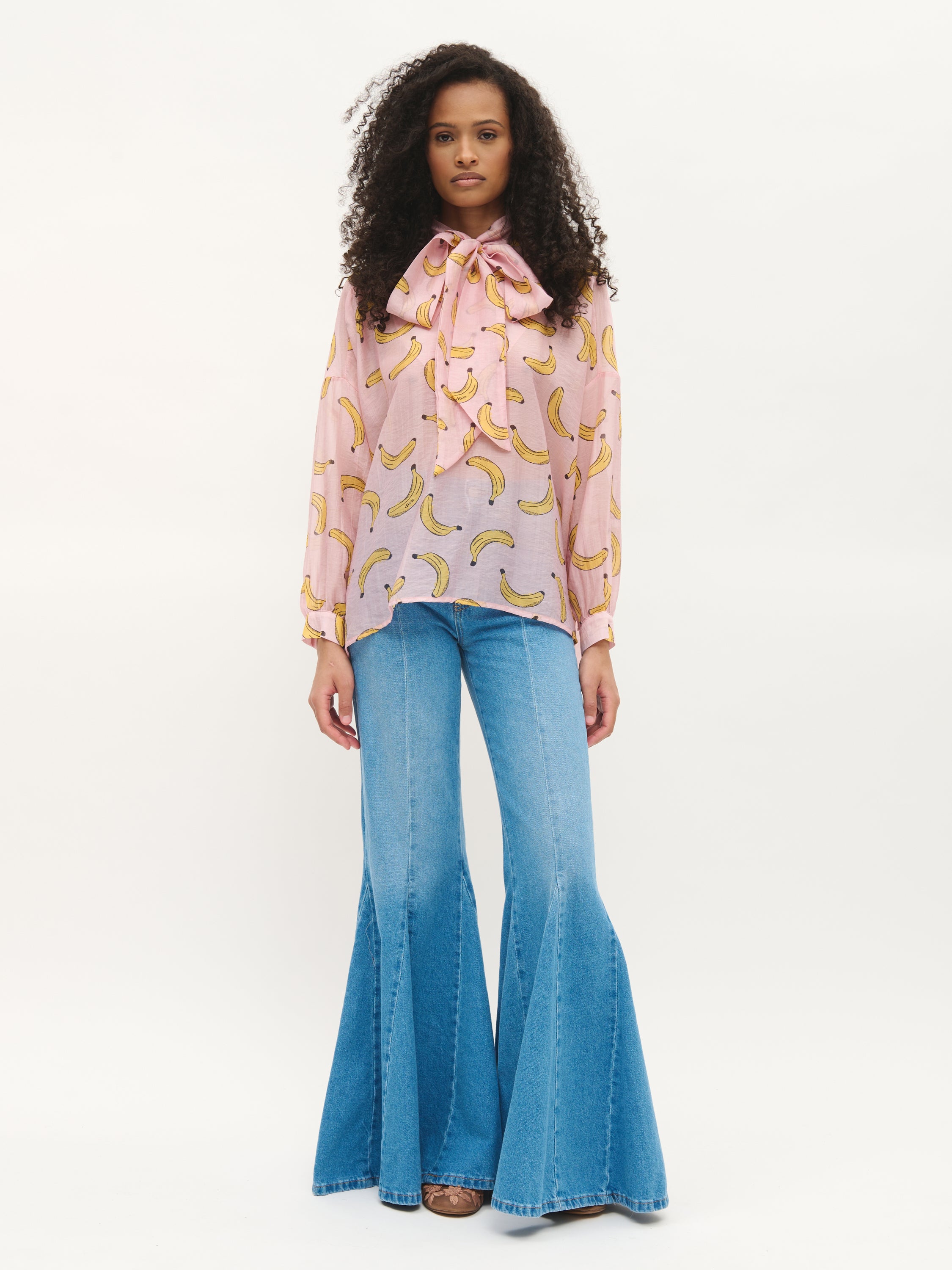 Fruit Print Blouse