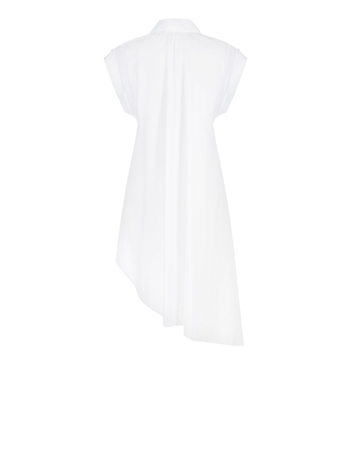 Robe chemise asymétrique