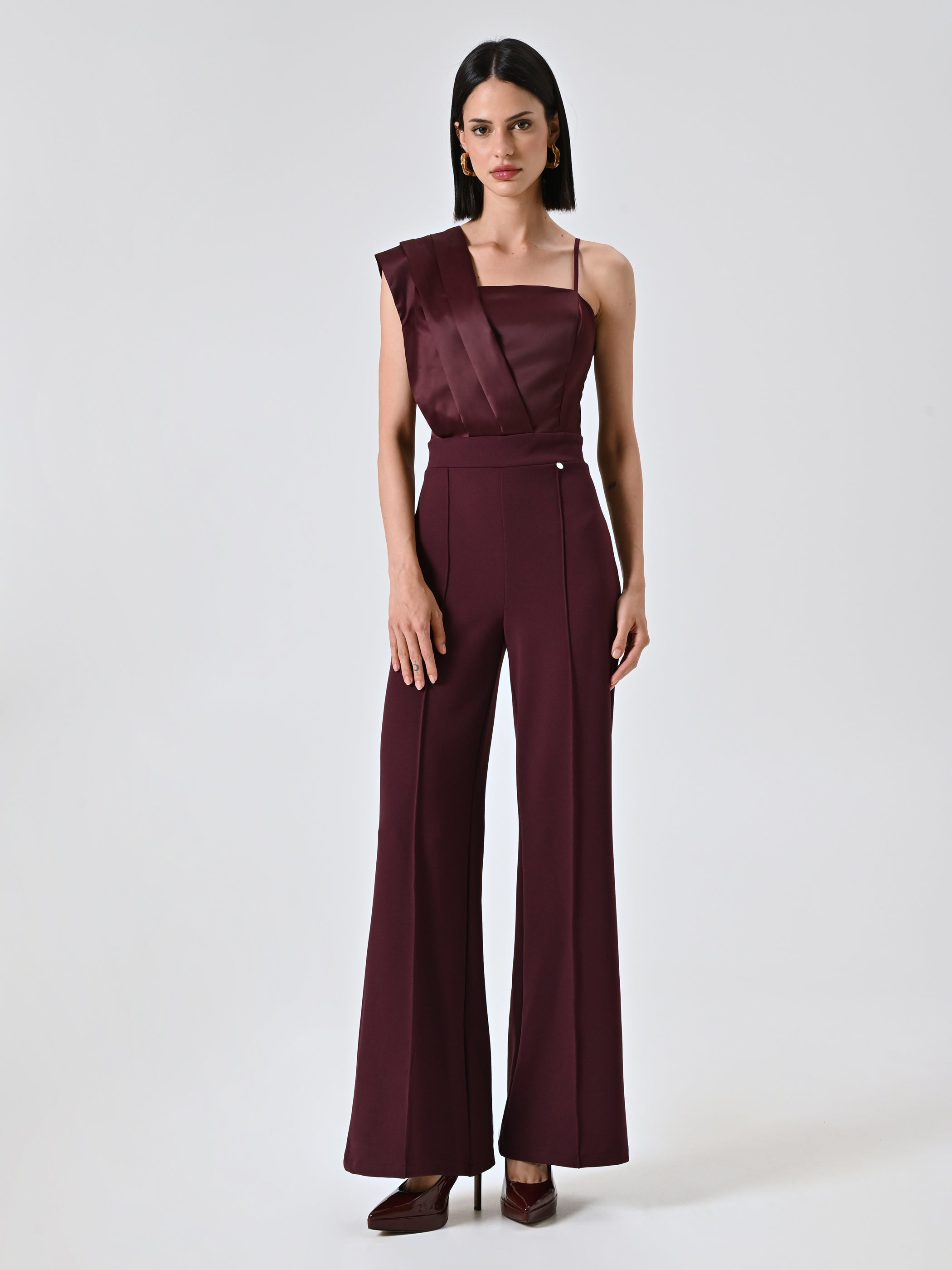 One-shoulder Jumpsuit