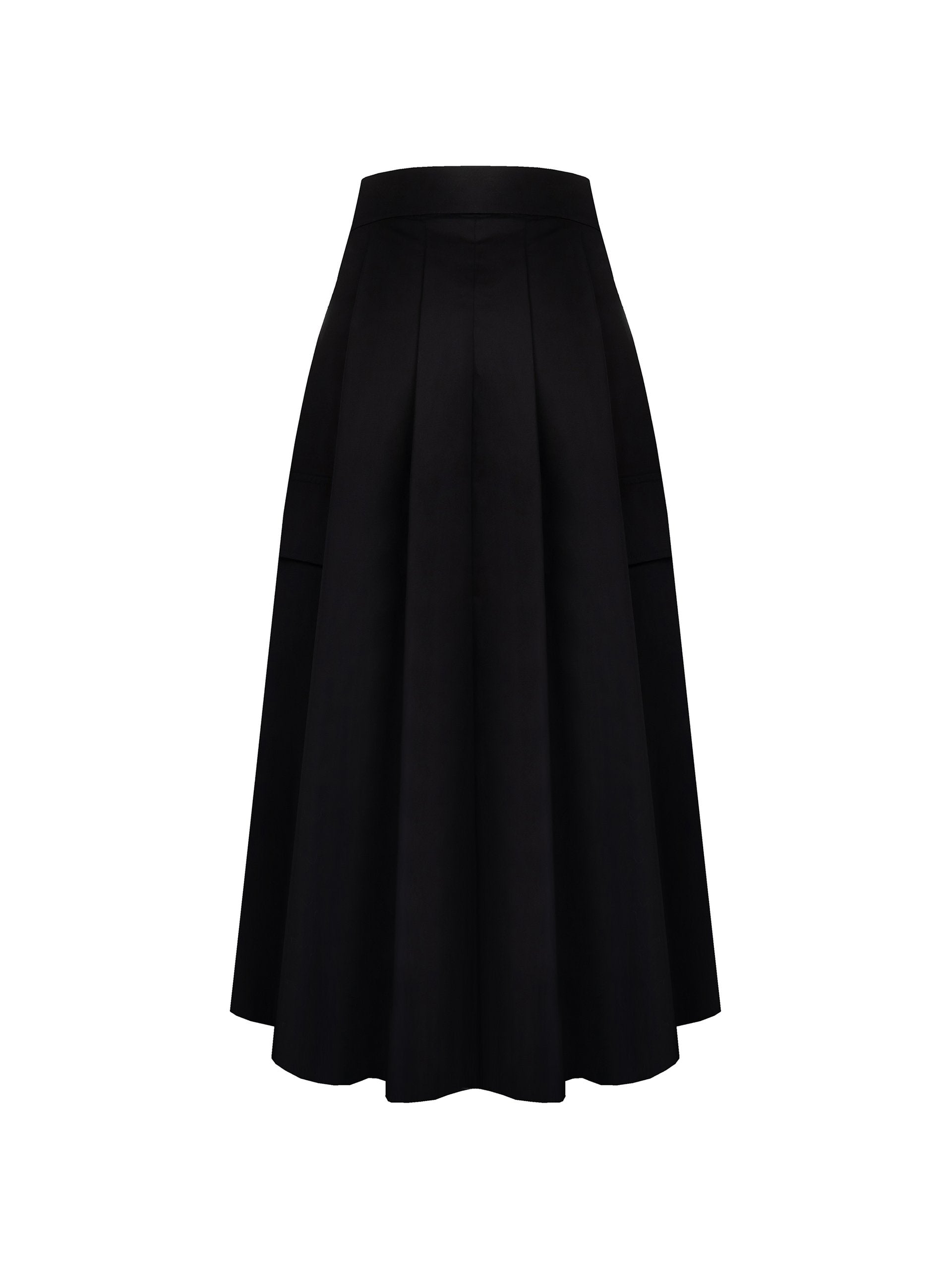 Jupe midi volumineuse