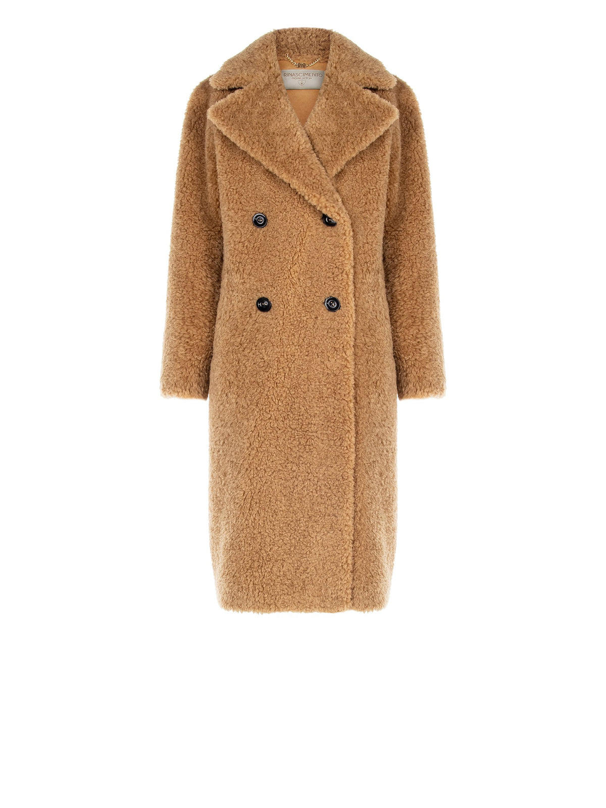 Manteau croisé Teddy