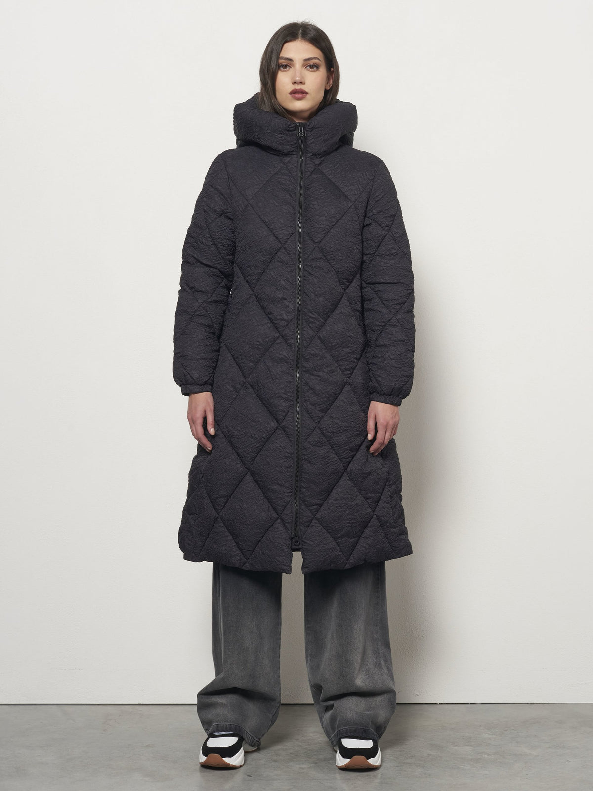 Manteau long en duvet