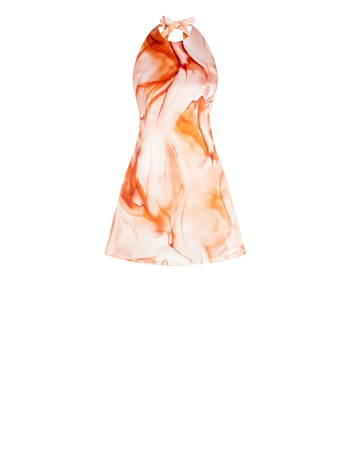 Marble Print Dress