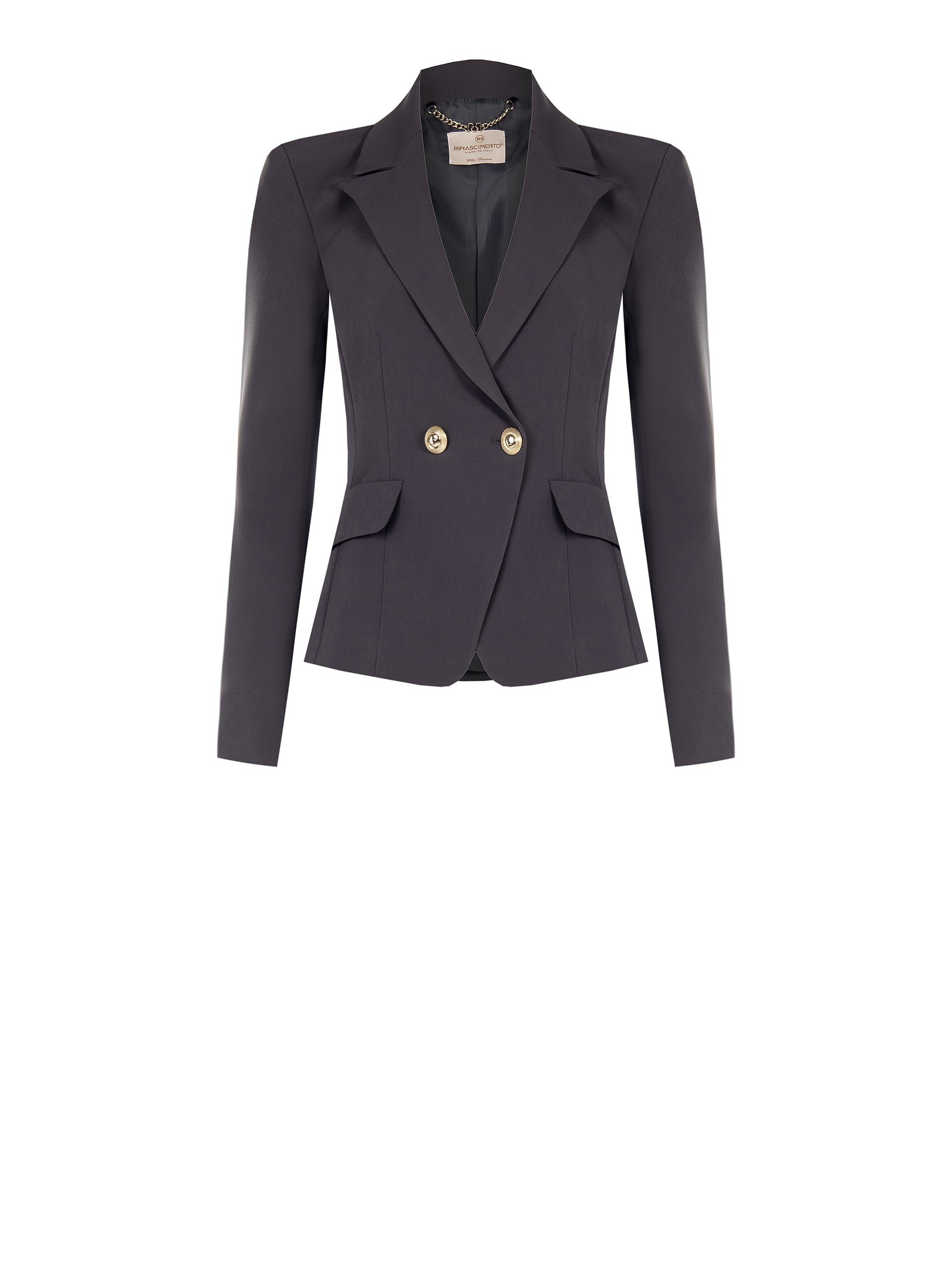 Blazer à boutons dorés