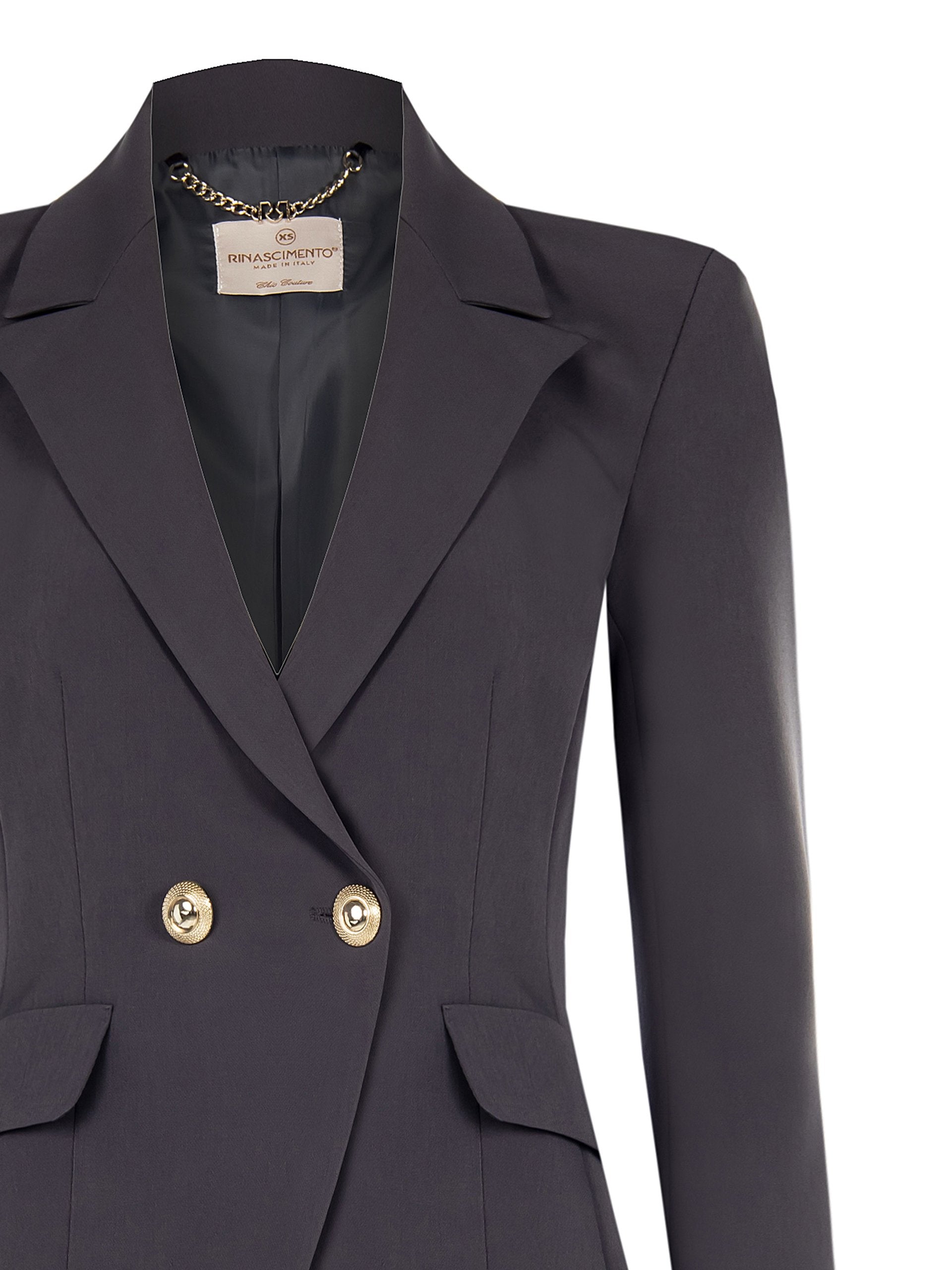 Blazer à boutons dorés
