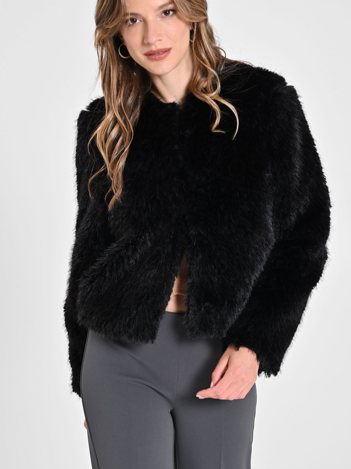 Faux Fur Coat