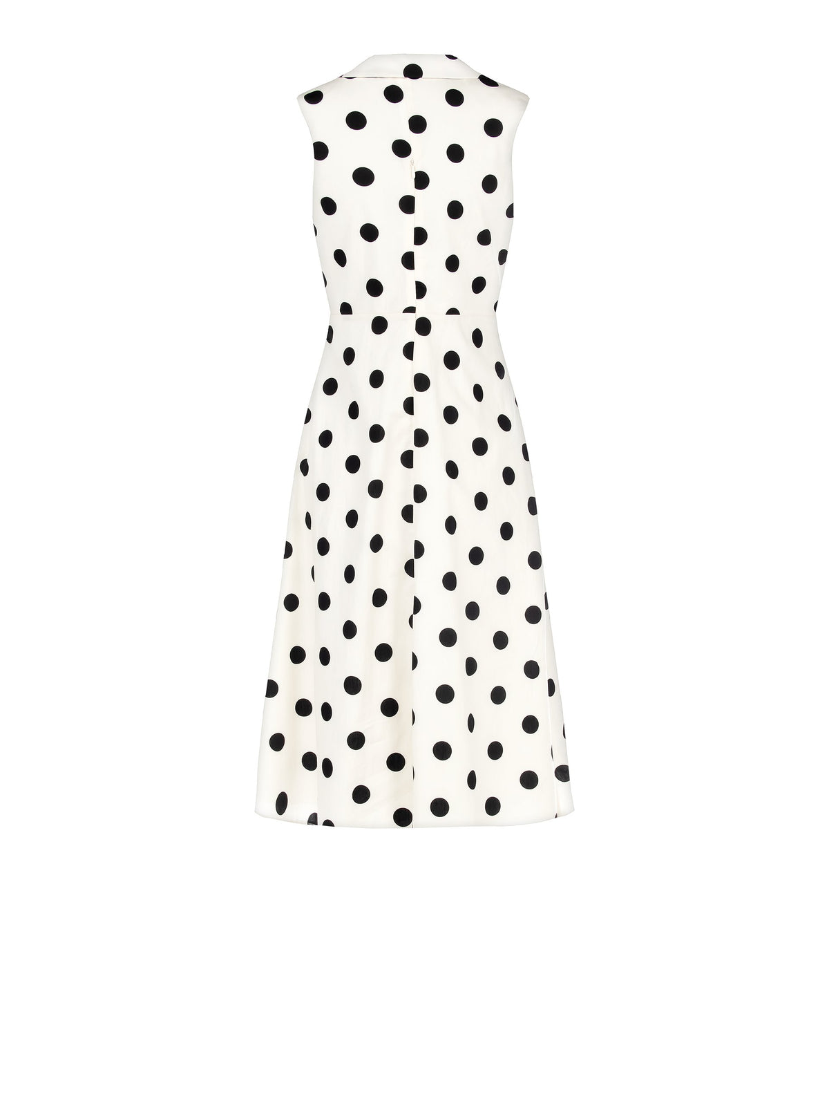 Sleeveless Polka Dot Dress