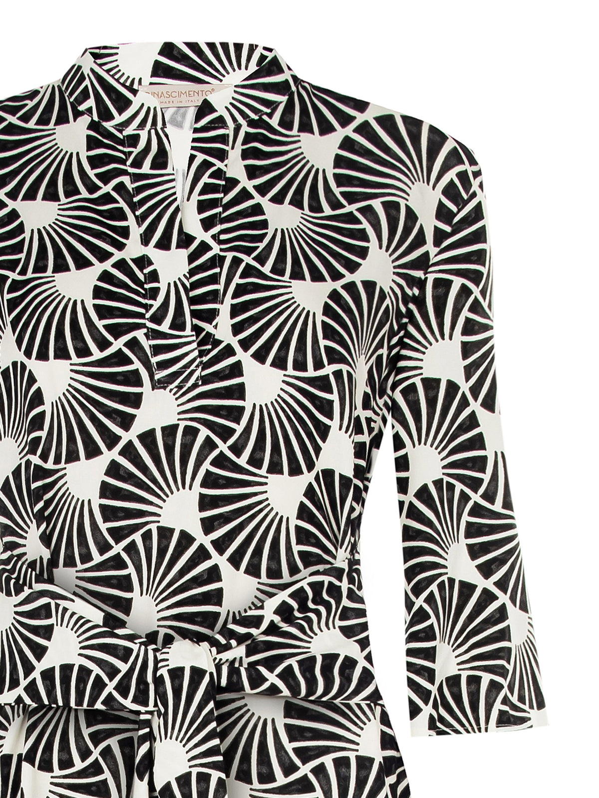 Abstract Print Dress