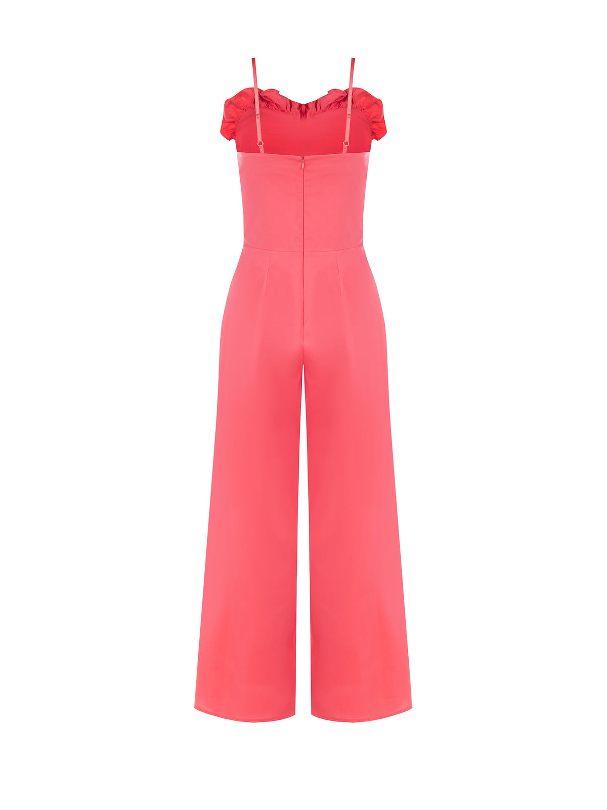 Gathered Strappy Jumpsuit