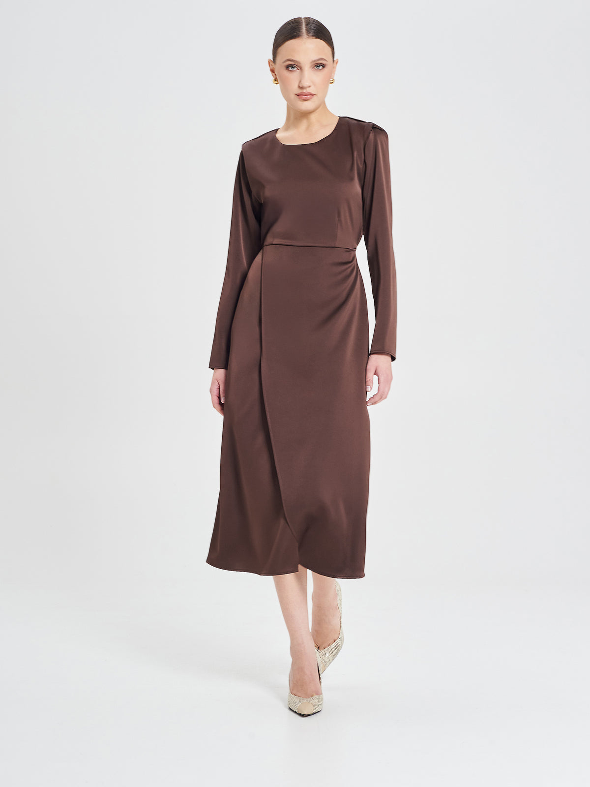 Midi Wrap Dress