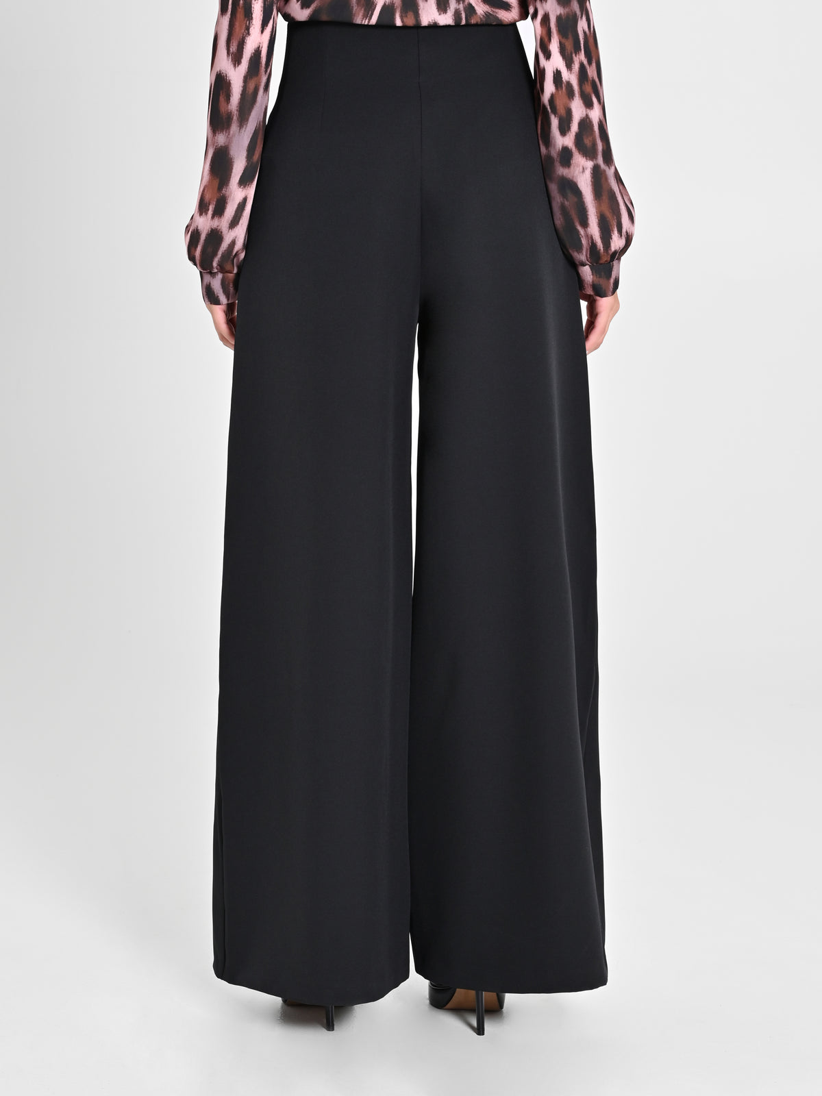 Black Wide-leg Trousers