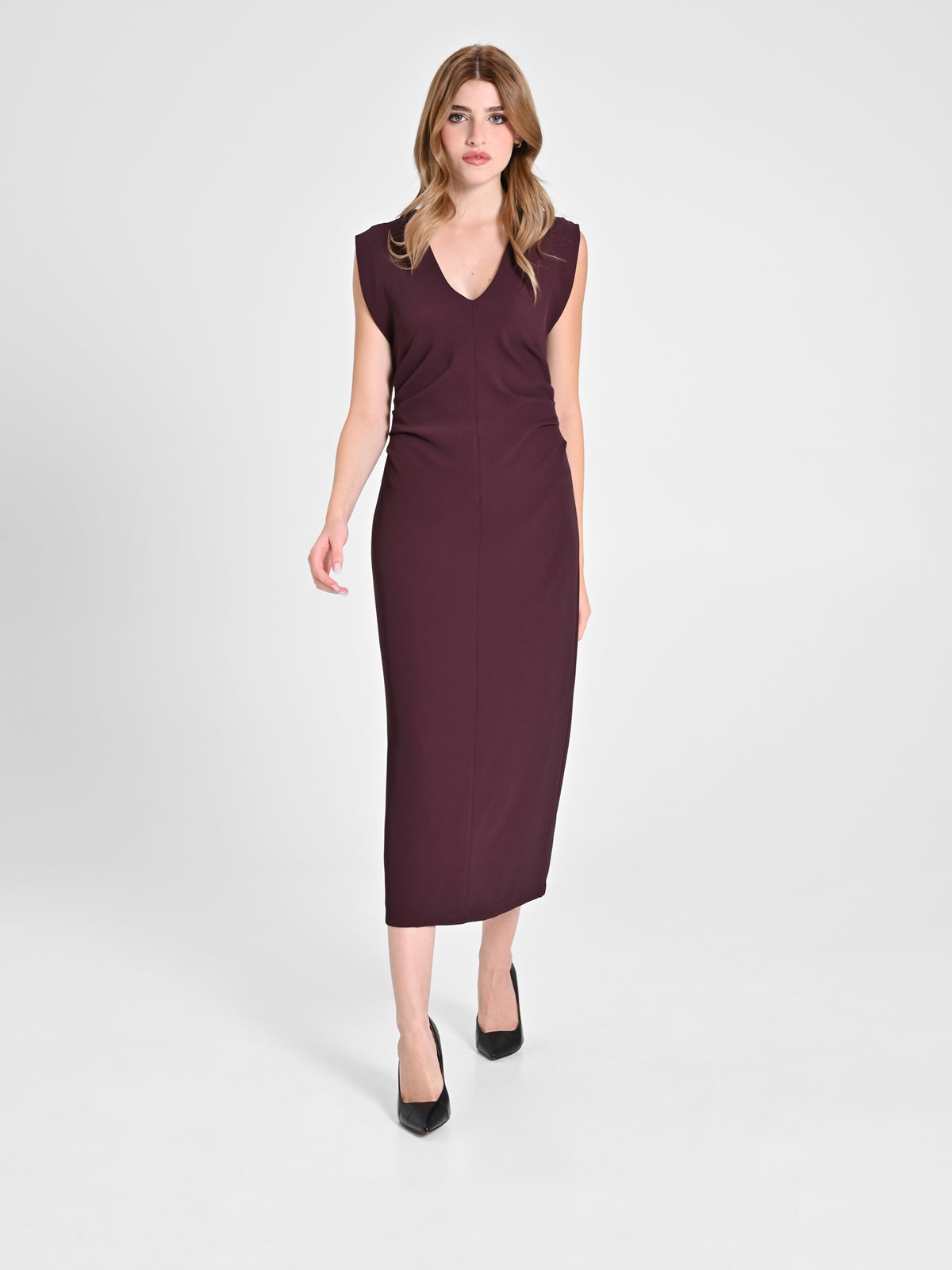 Fitted Midi Dress