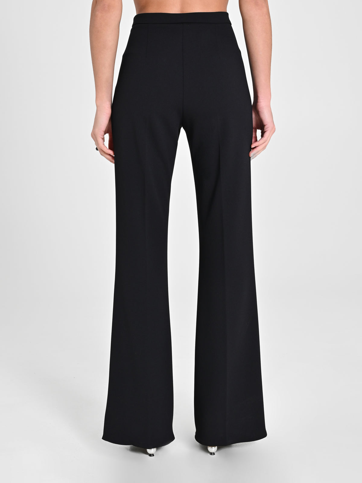 Trousers with Jewel Pocket Flaps