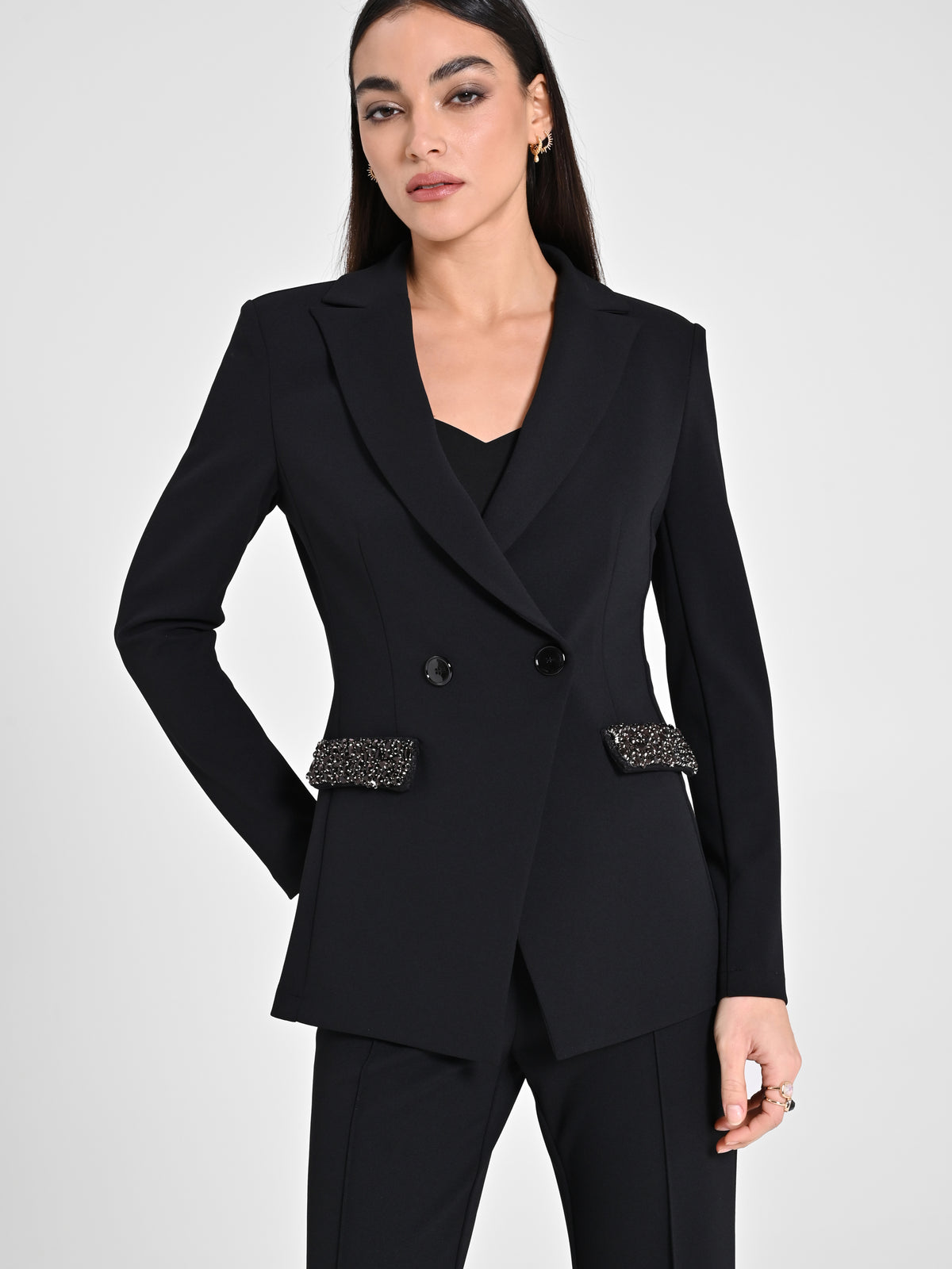 Jacket with Jewel Pockets