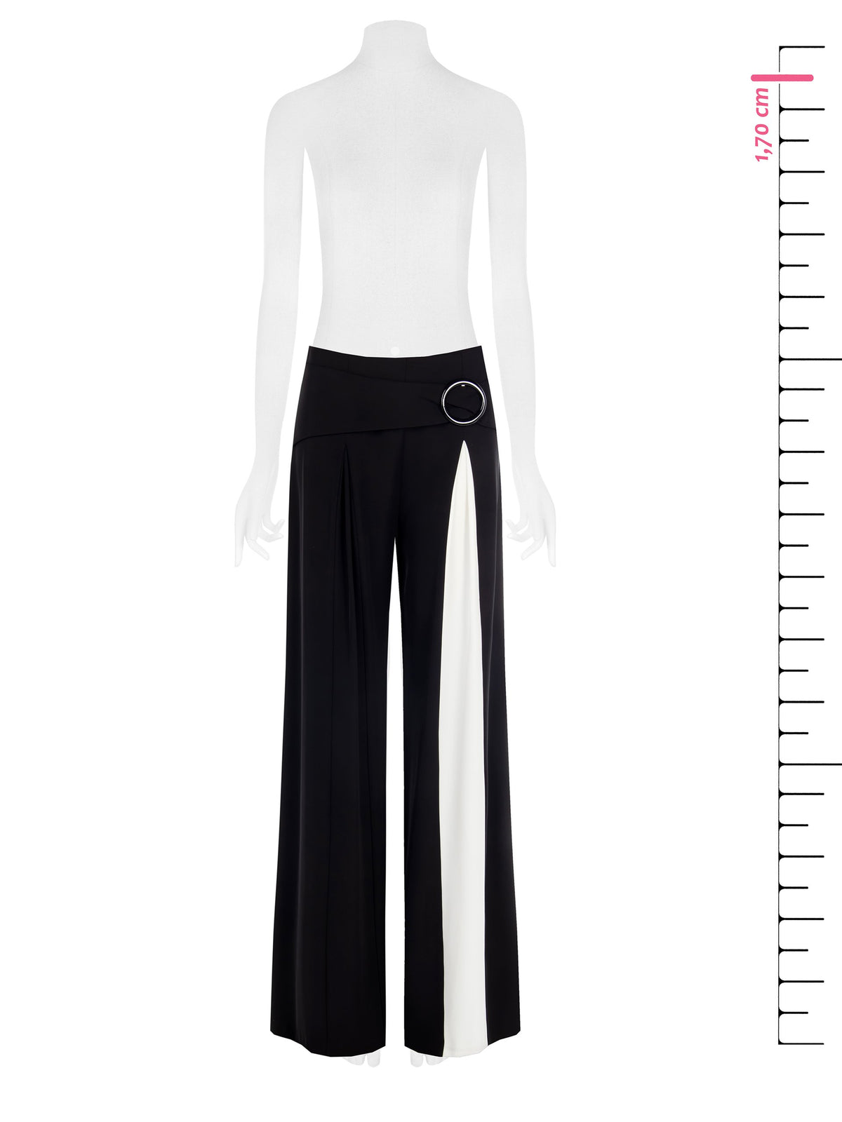 Asymmetrical Wide Leg Trousers