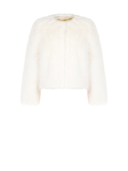 Plush Faux Fur Jacket