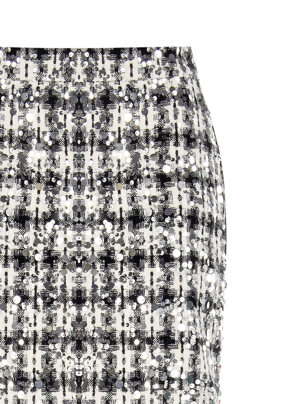 Front Tweed Skirt