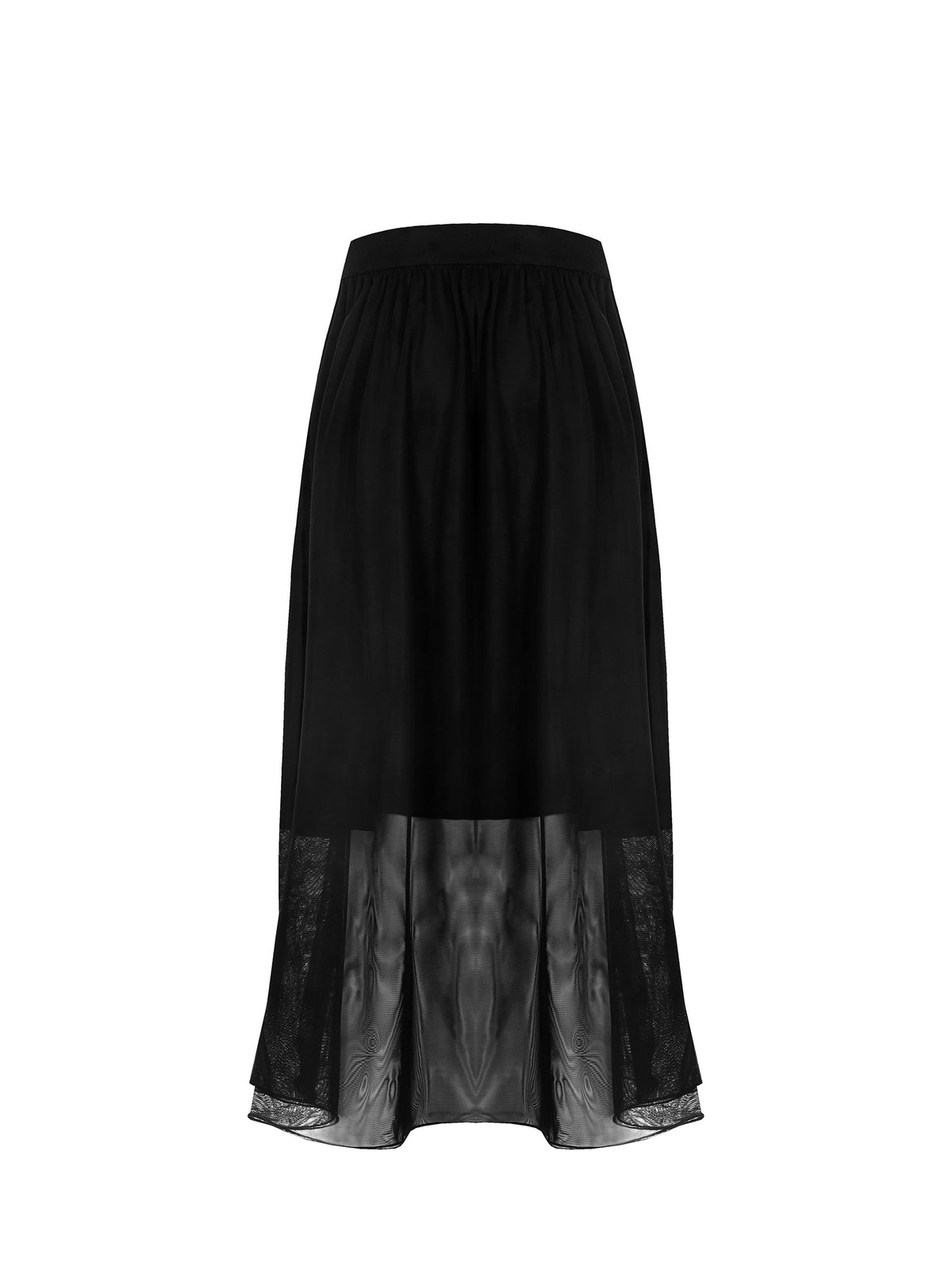 Sheered Midi Skirt