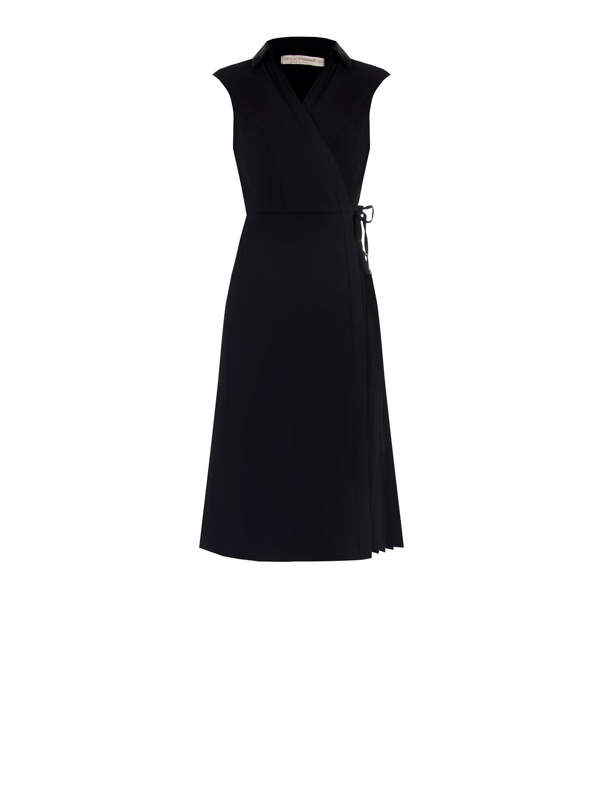 Side-Tie Midi Dress