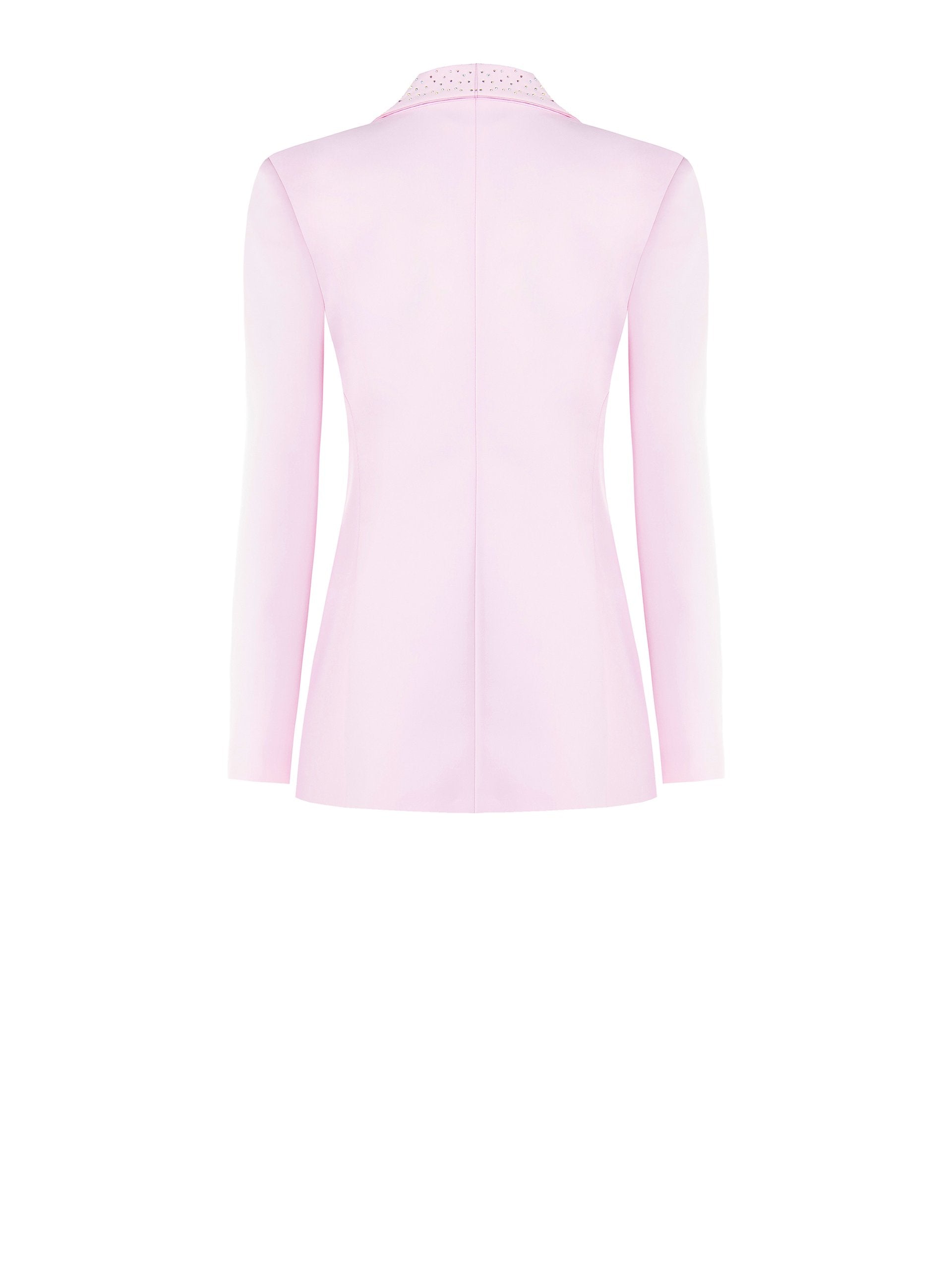 Fitted Blazer with Rhinestones