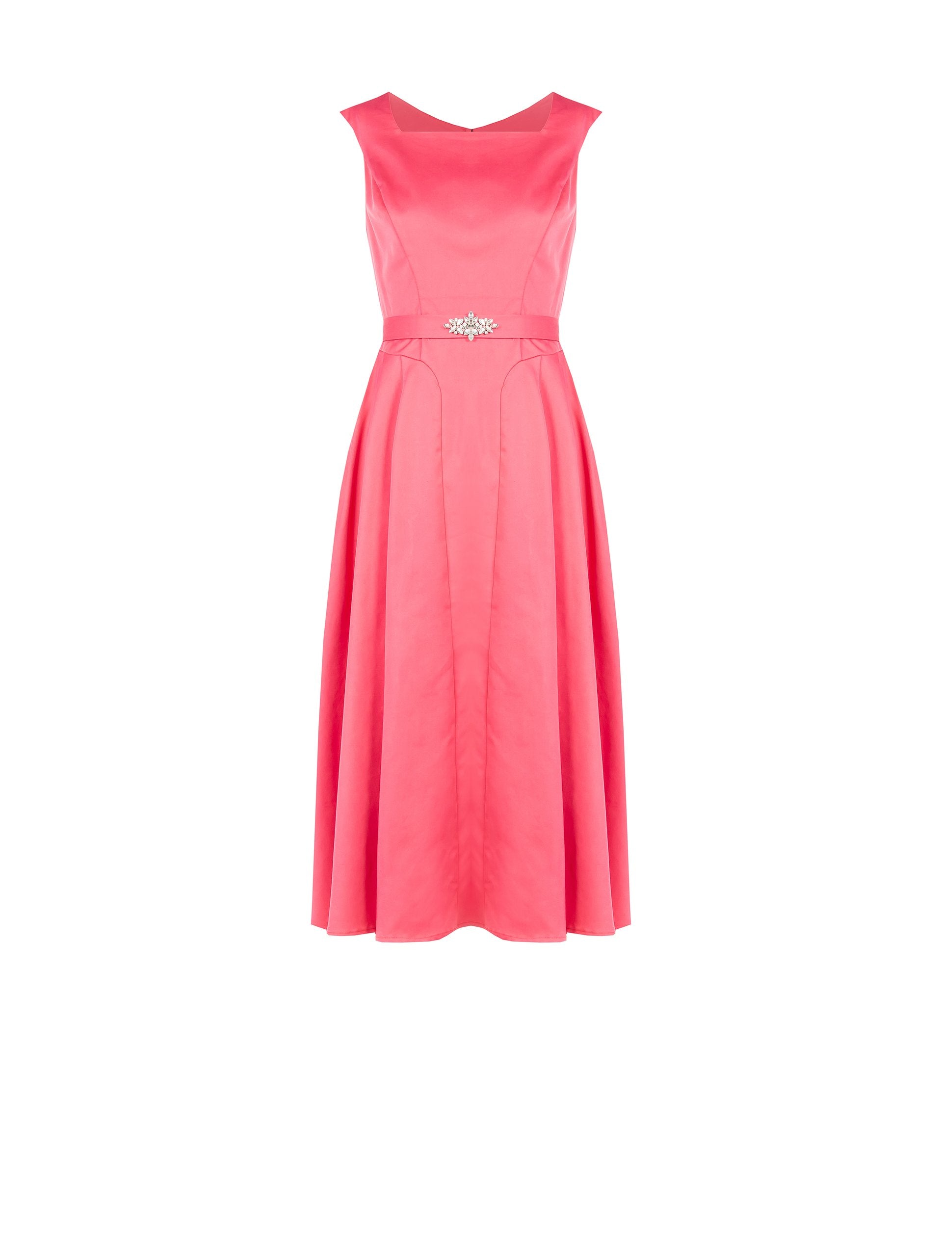 Belted Midi Dress