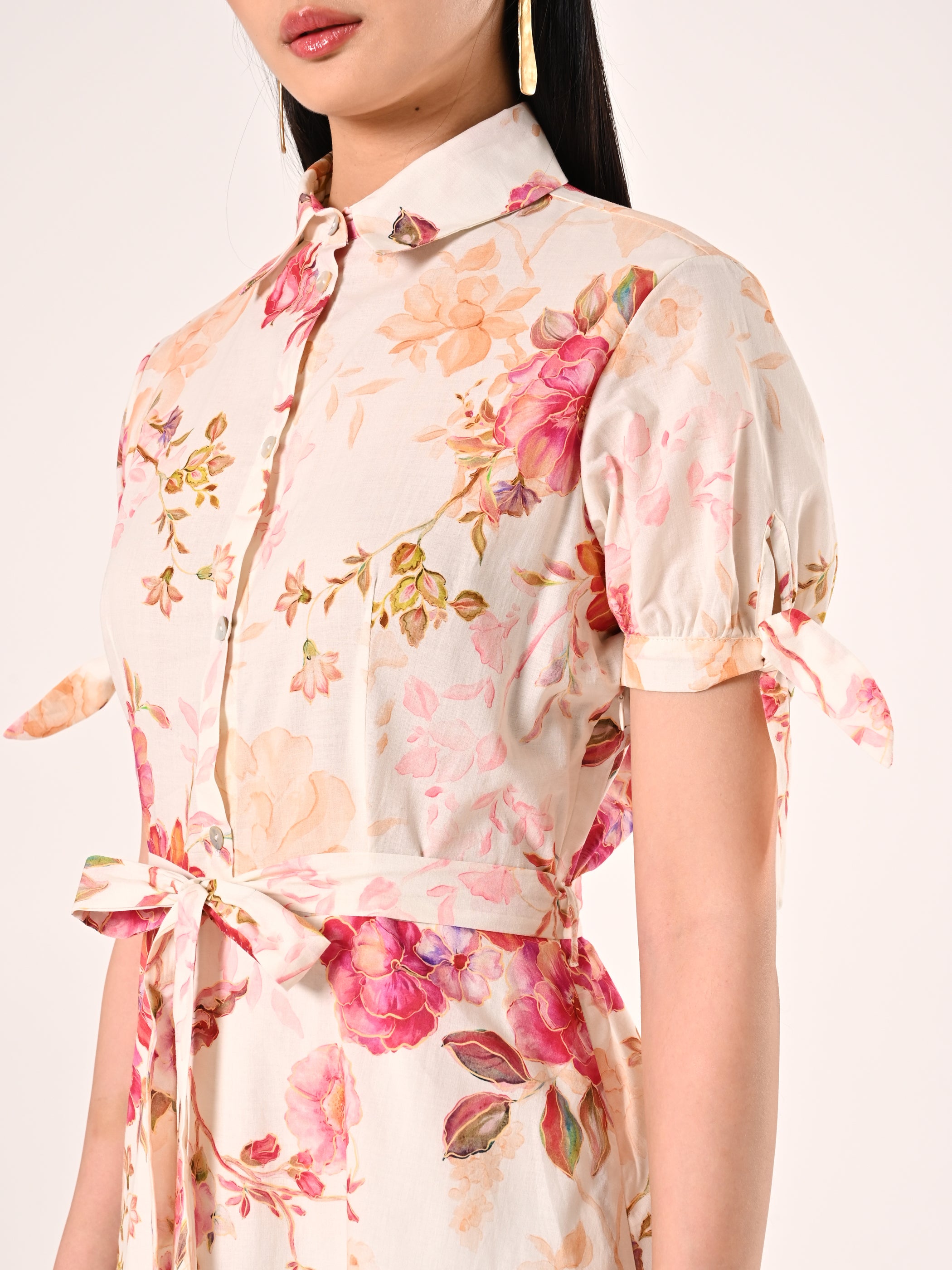 Midi Chemise Dress