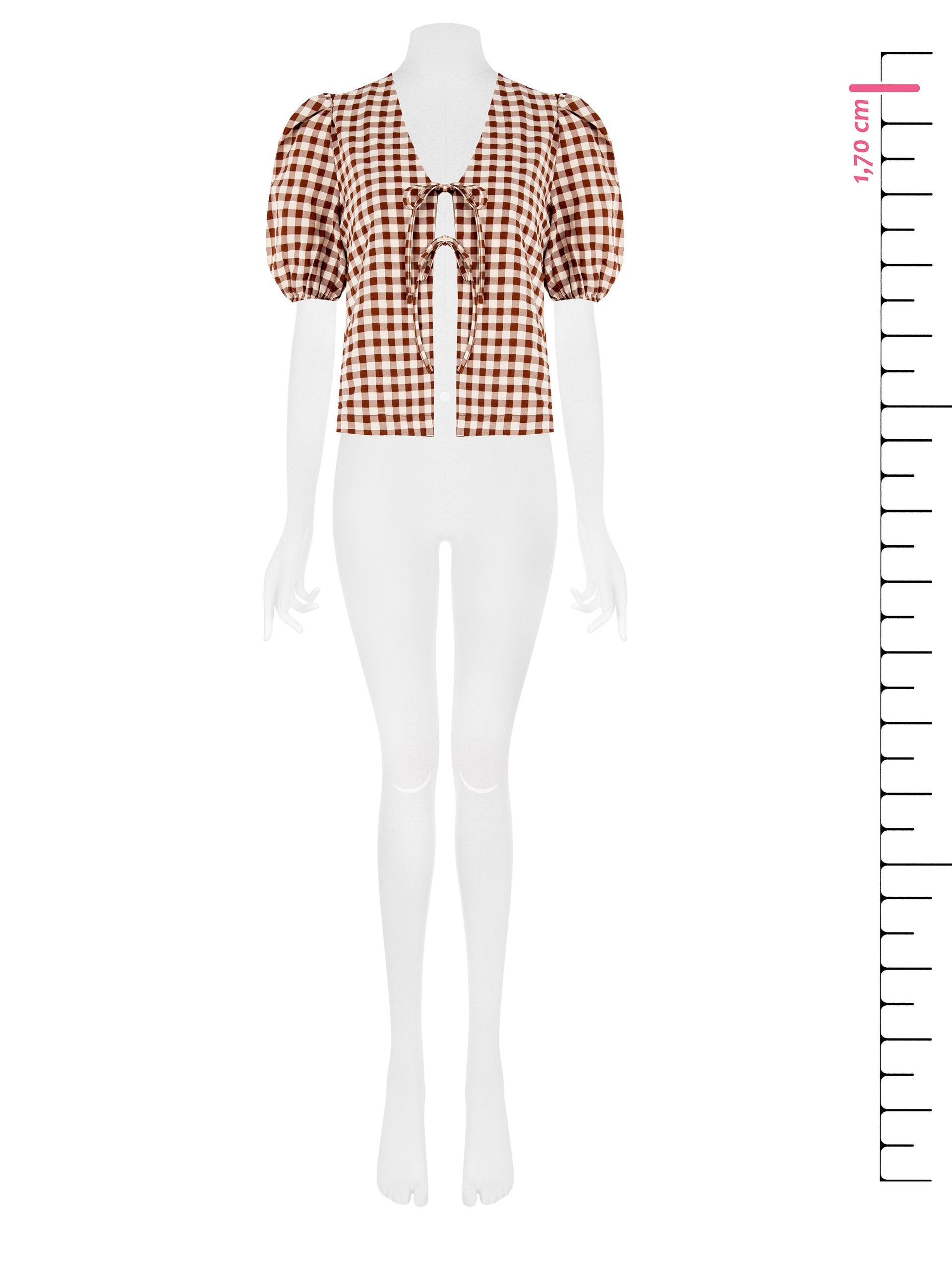 Ribbon Closure Top