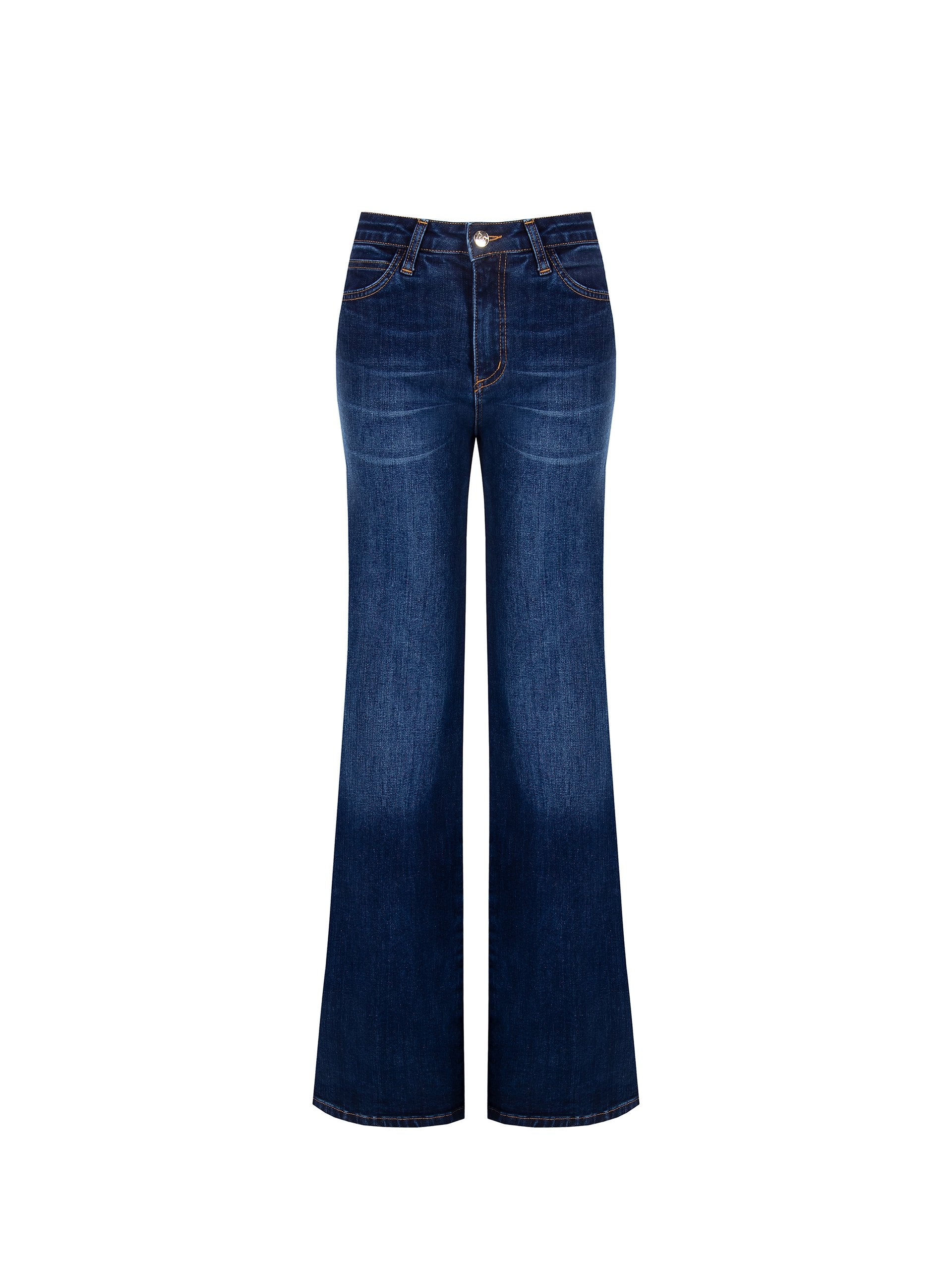 High-Rise Flared Jeans