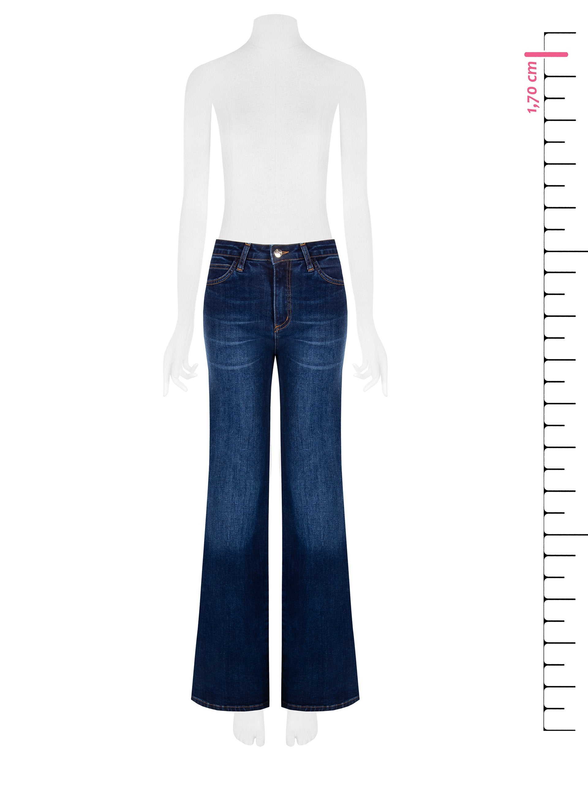 High-Rise Flared Jeans