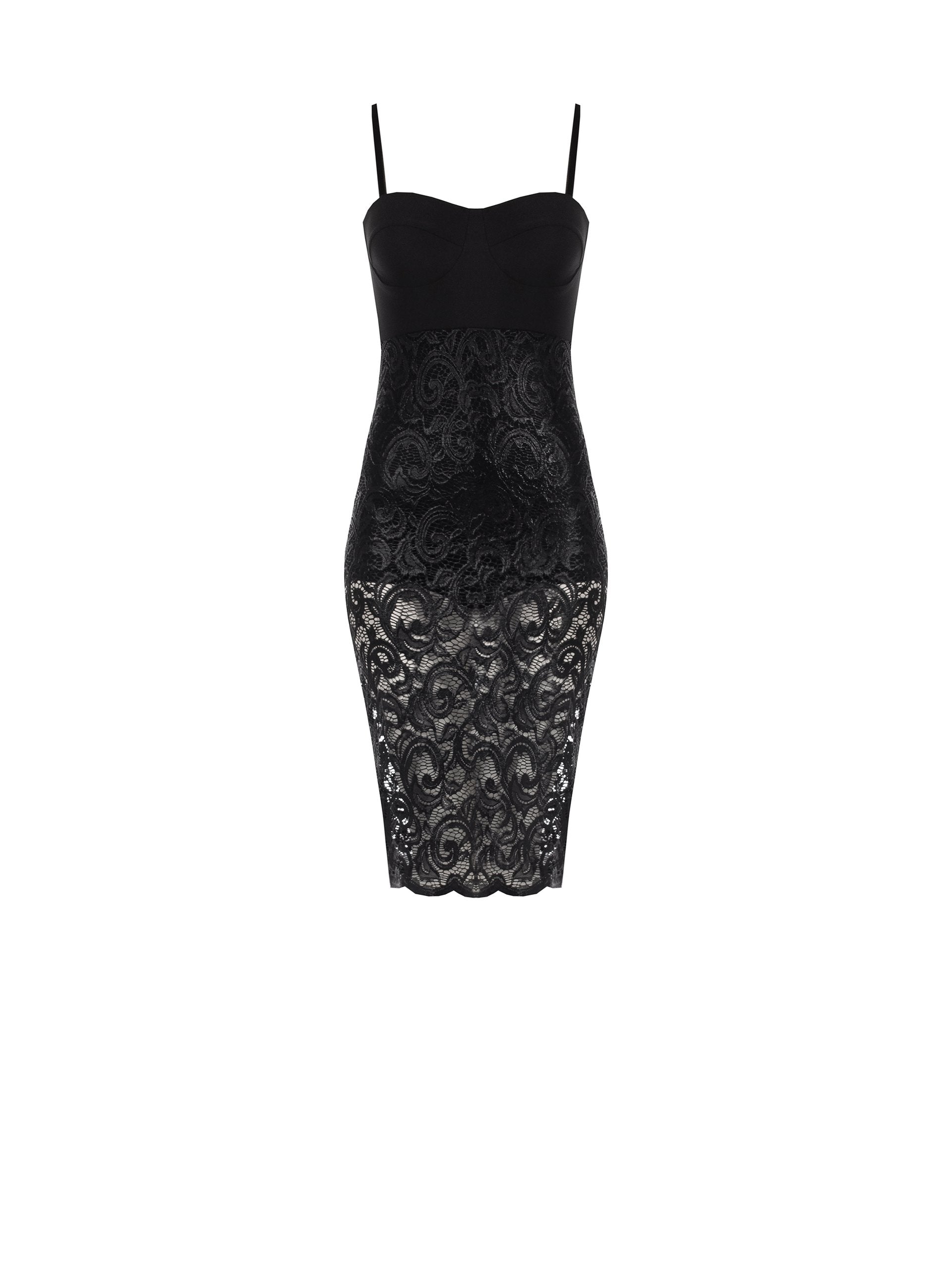 Bustier Lace Dress