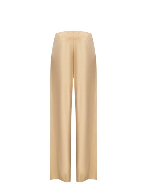 Pantalon droit taille haute