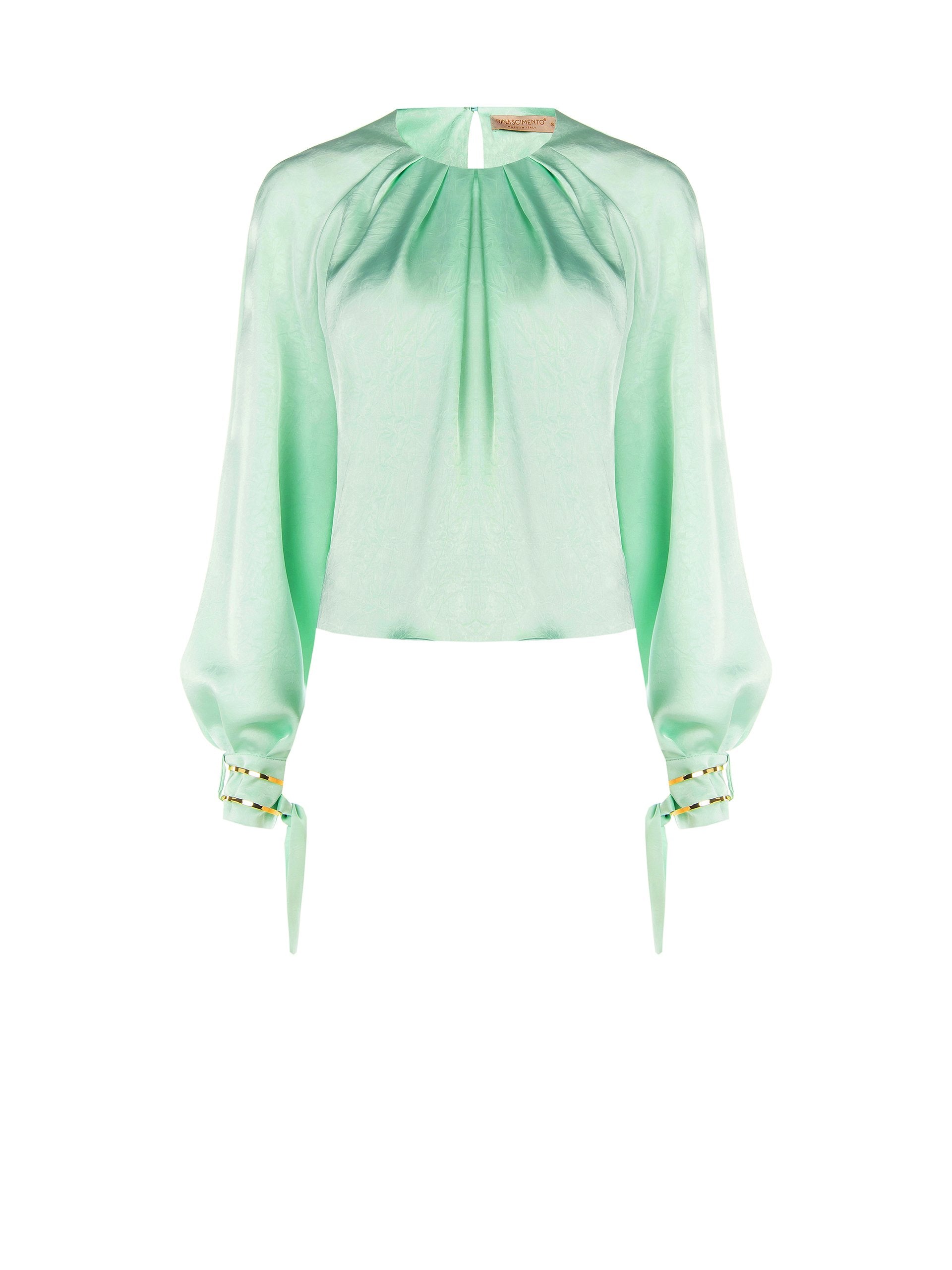 Chemisier à poignets noués