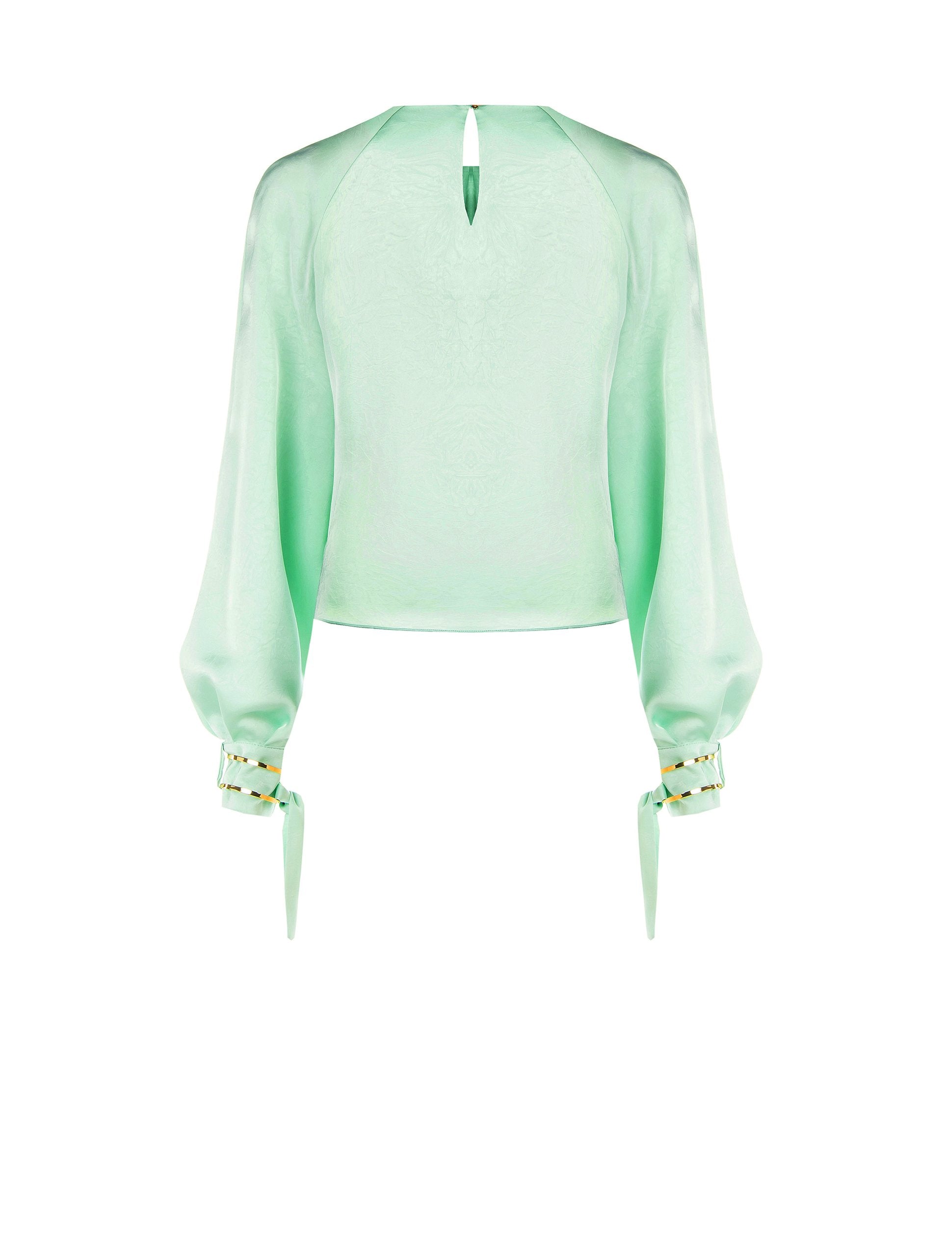Chemisier à poignets noués